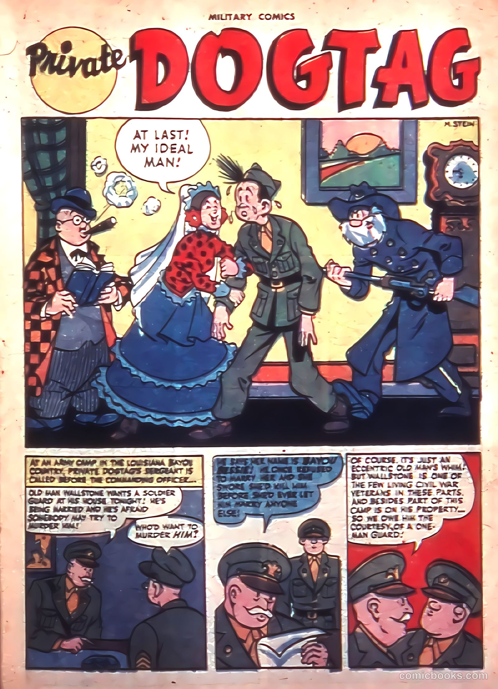 Military Comics #35 (1945) — page 31 of 60