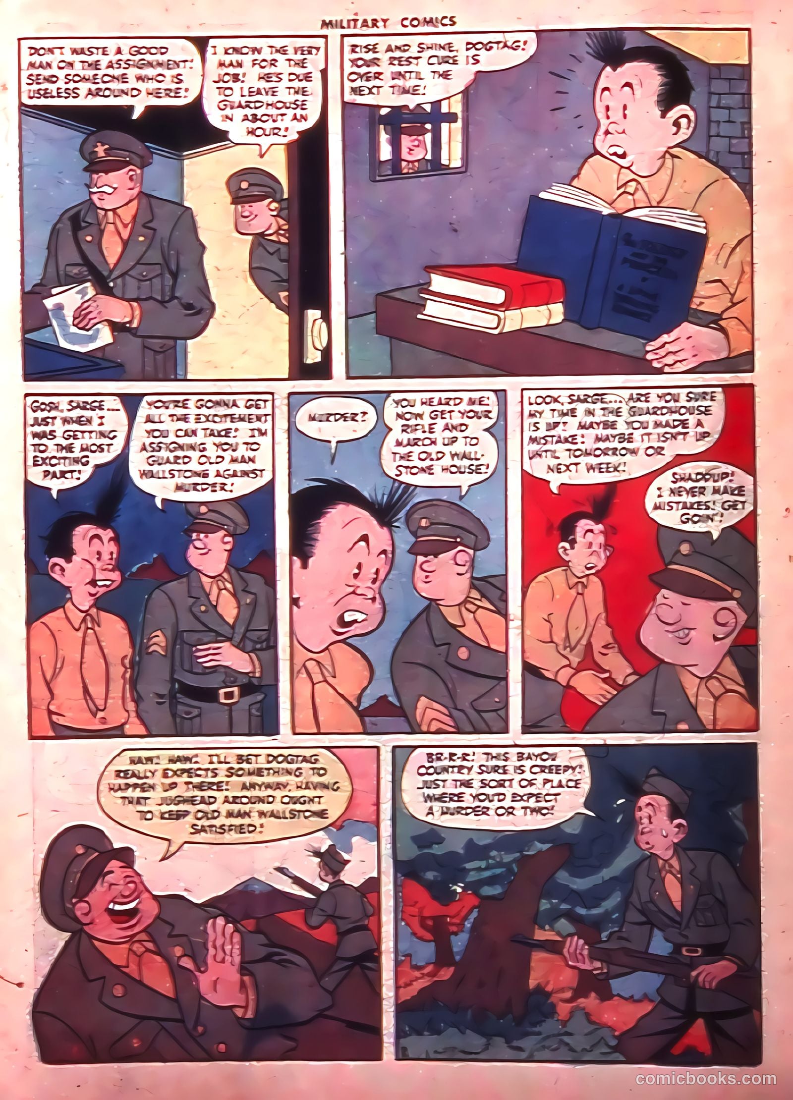 Military Comics #35 (1945) — page 32 of 60