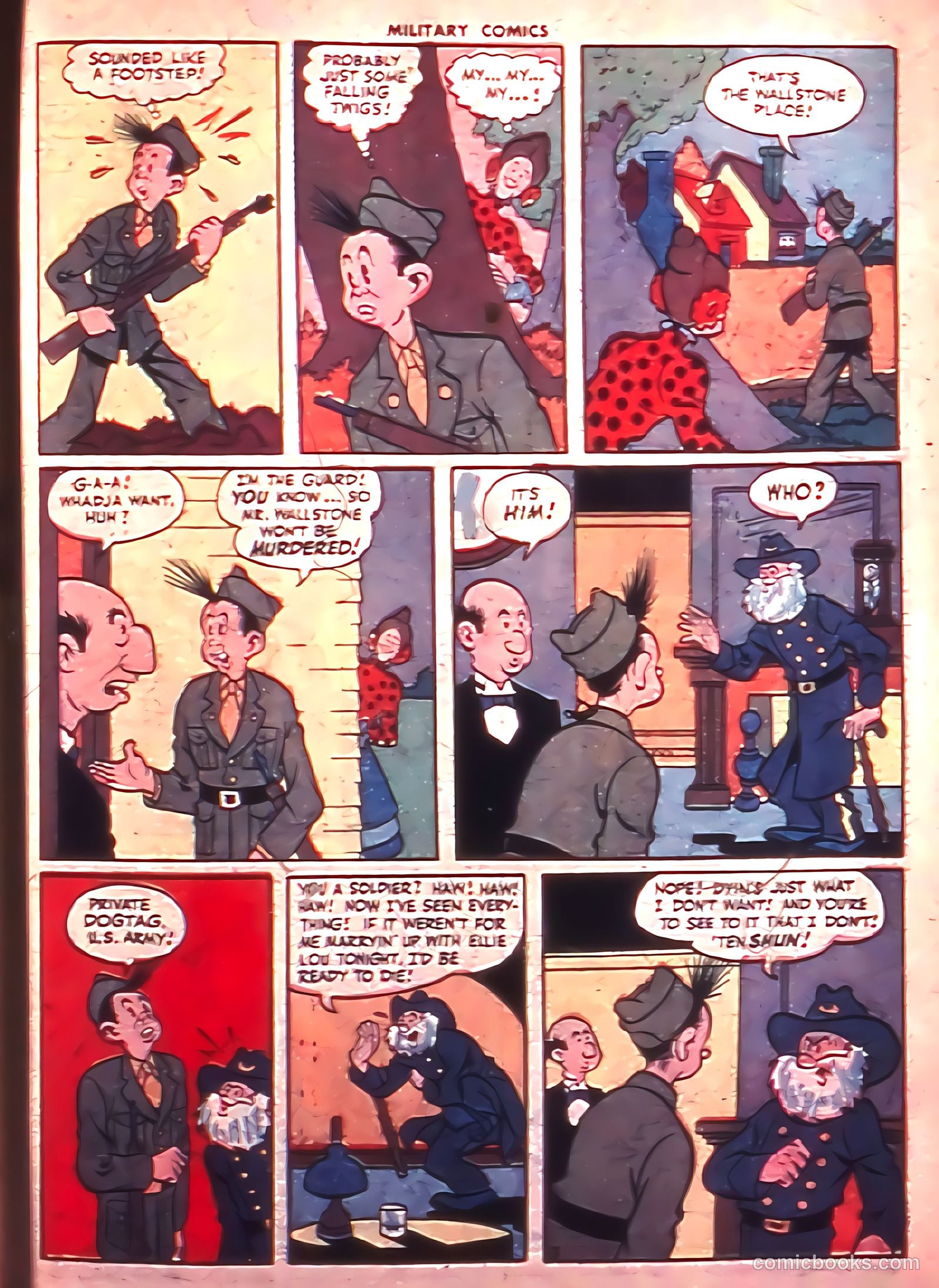 Military Comics #35 (1945) — page 33 of 60
