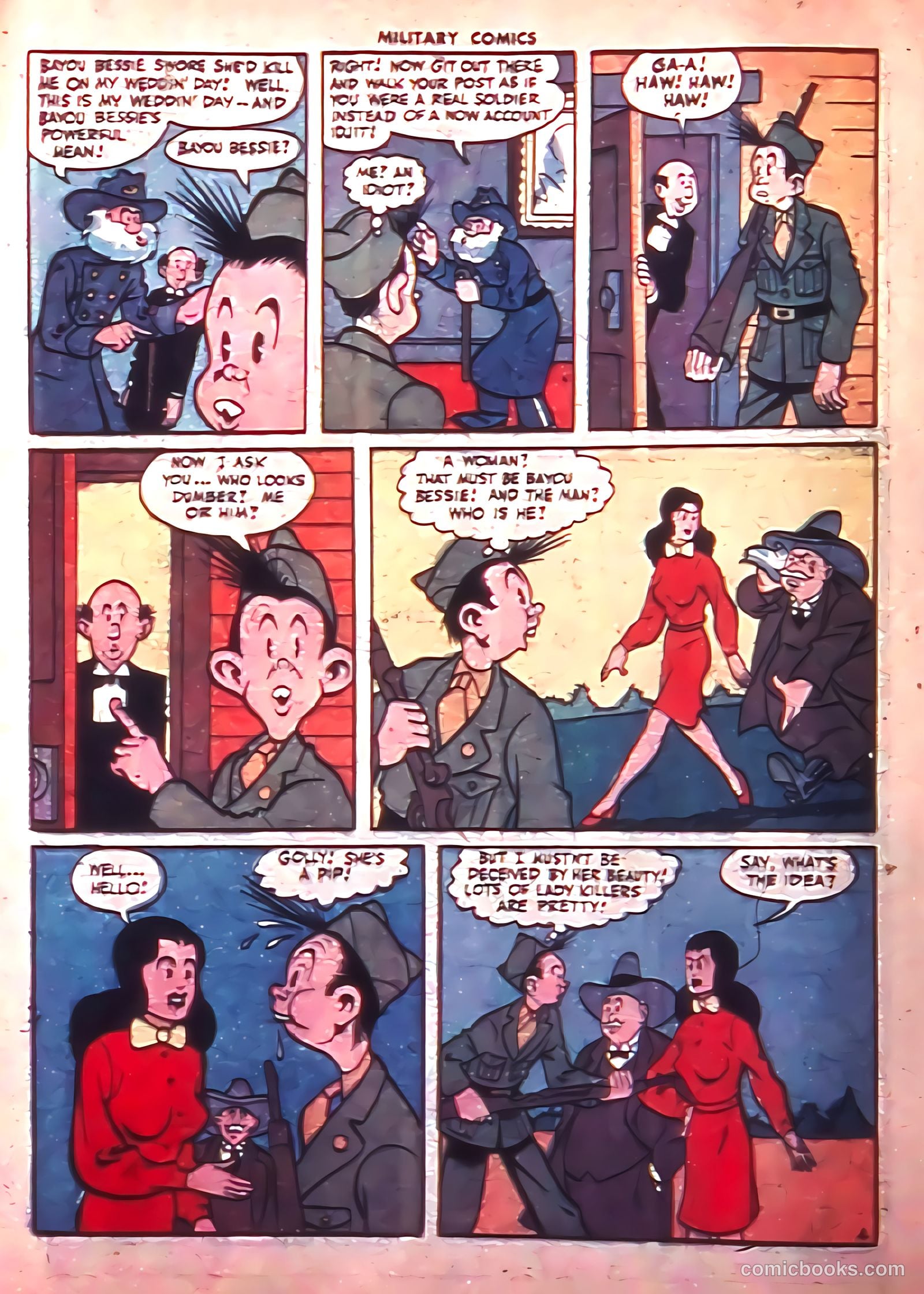 Military Comics #35 (1945) — page 34 of 60