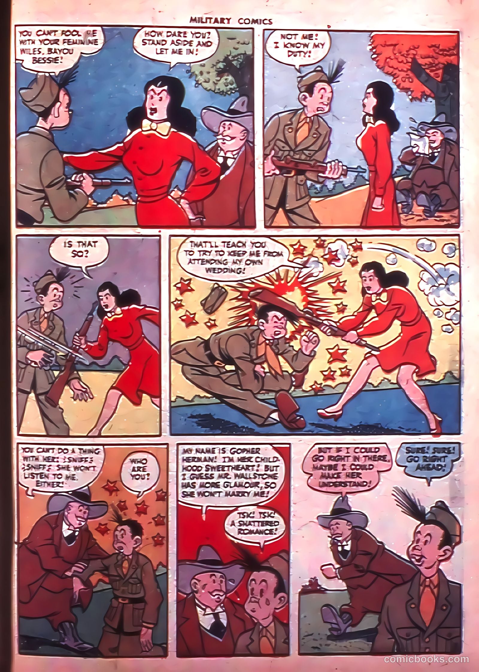 Military Comics #35 (1945) — page 35 of 60