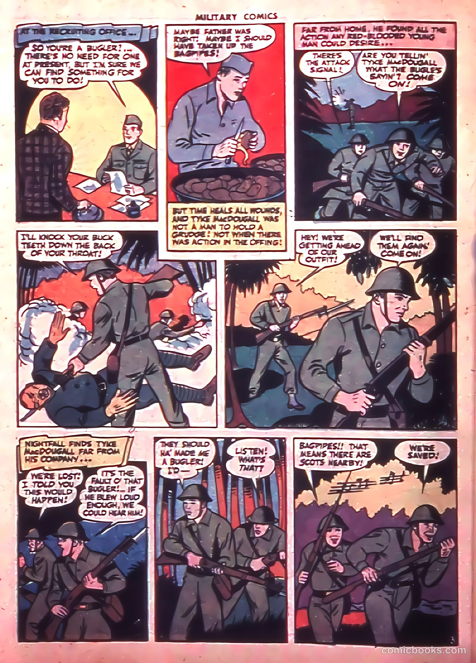 Military Comics #35 (1945) — page 44 of 60