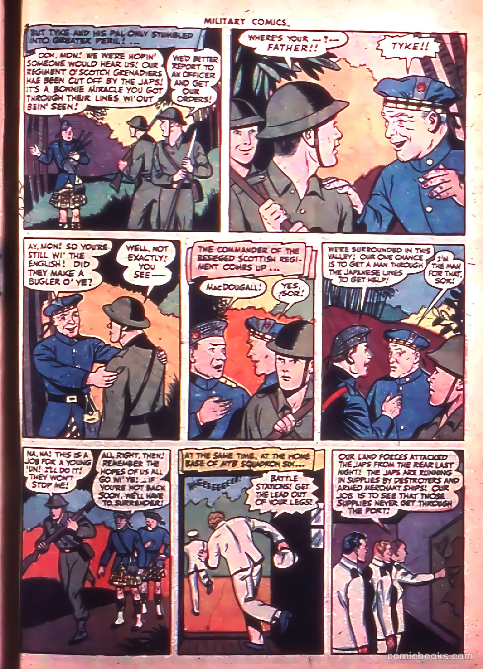Military Comics #35 (1945) — page 45 of 60