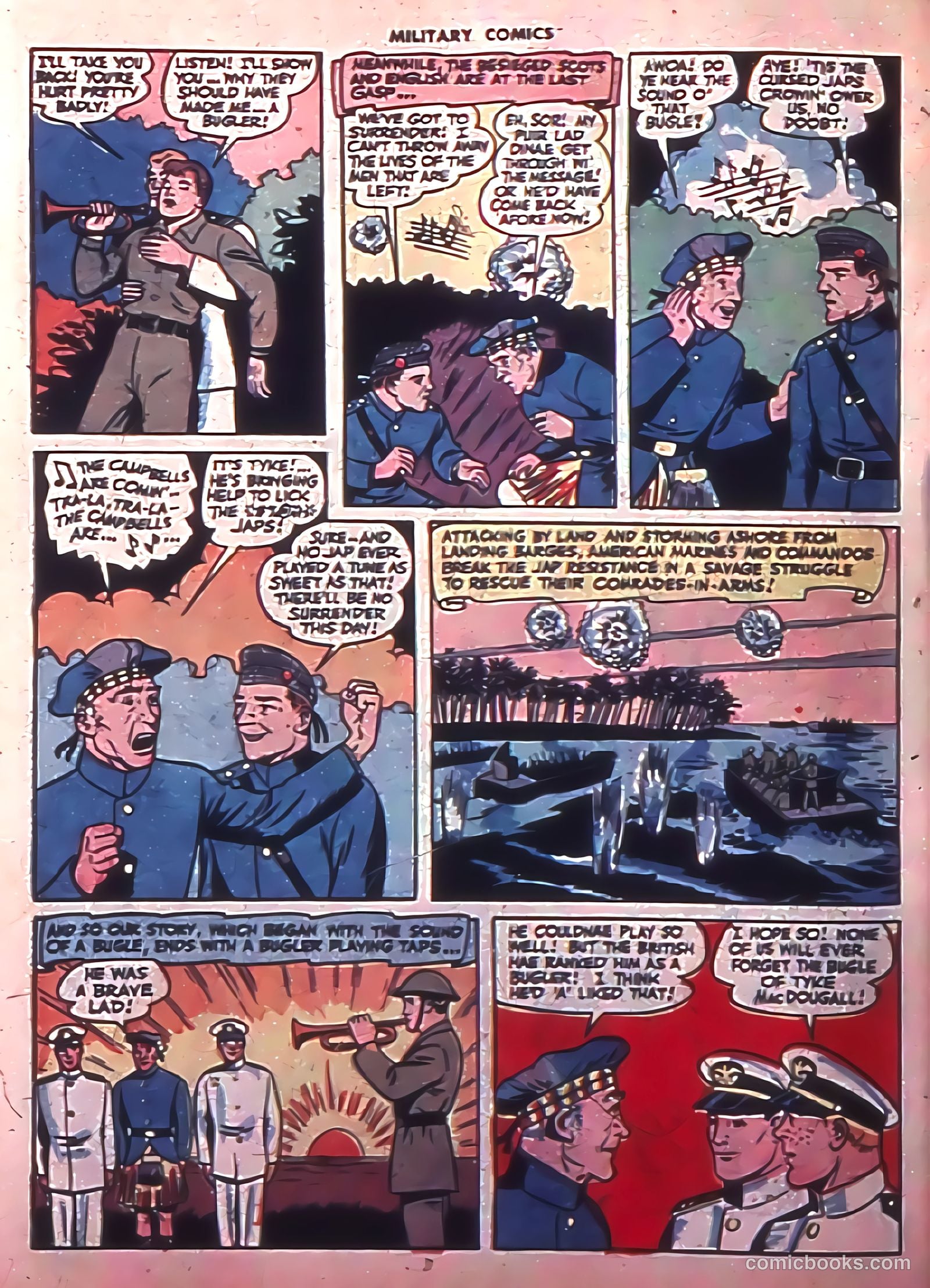 Military Comics #35 (1945) — page 50 of 60