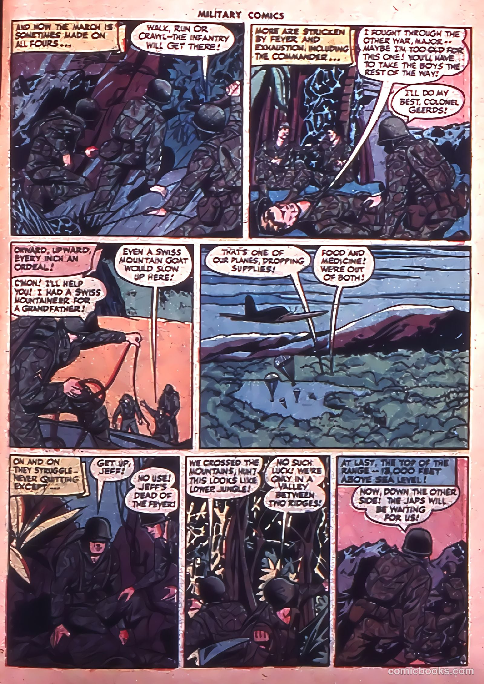 Military Comics #35 (1945) — page 55 of 60