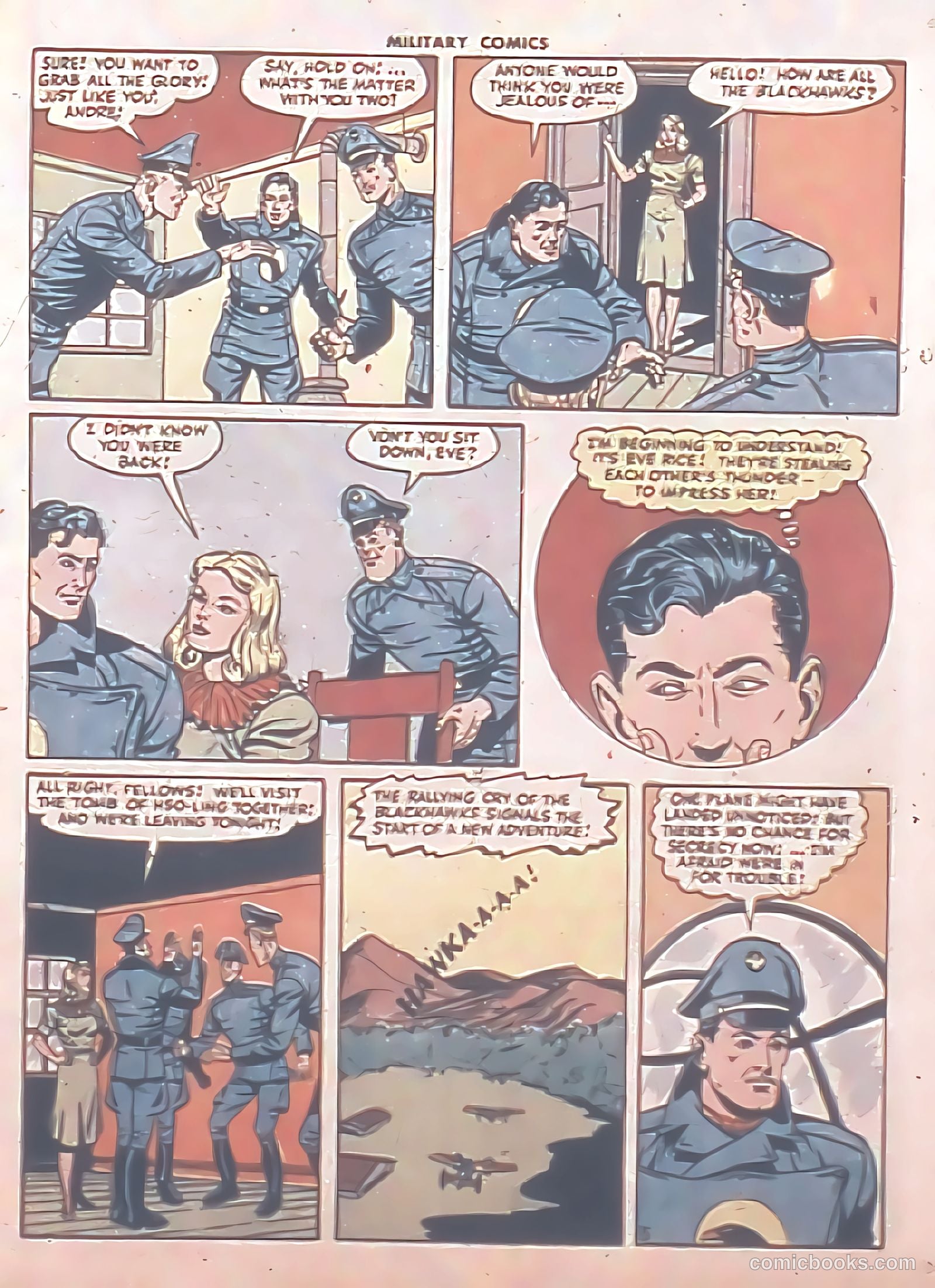 Military Comics #36 (1945) — page 7 of 60