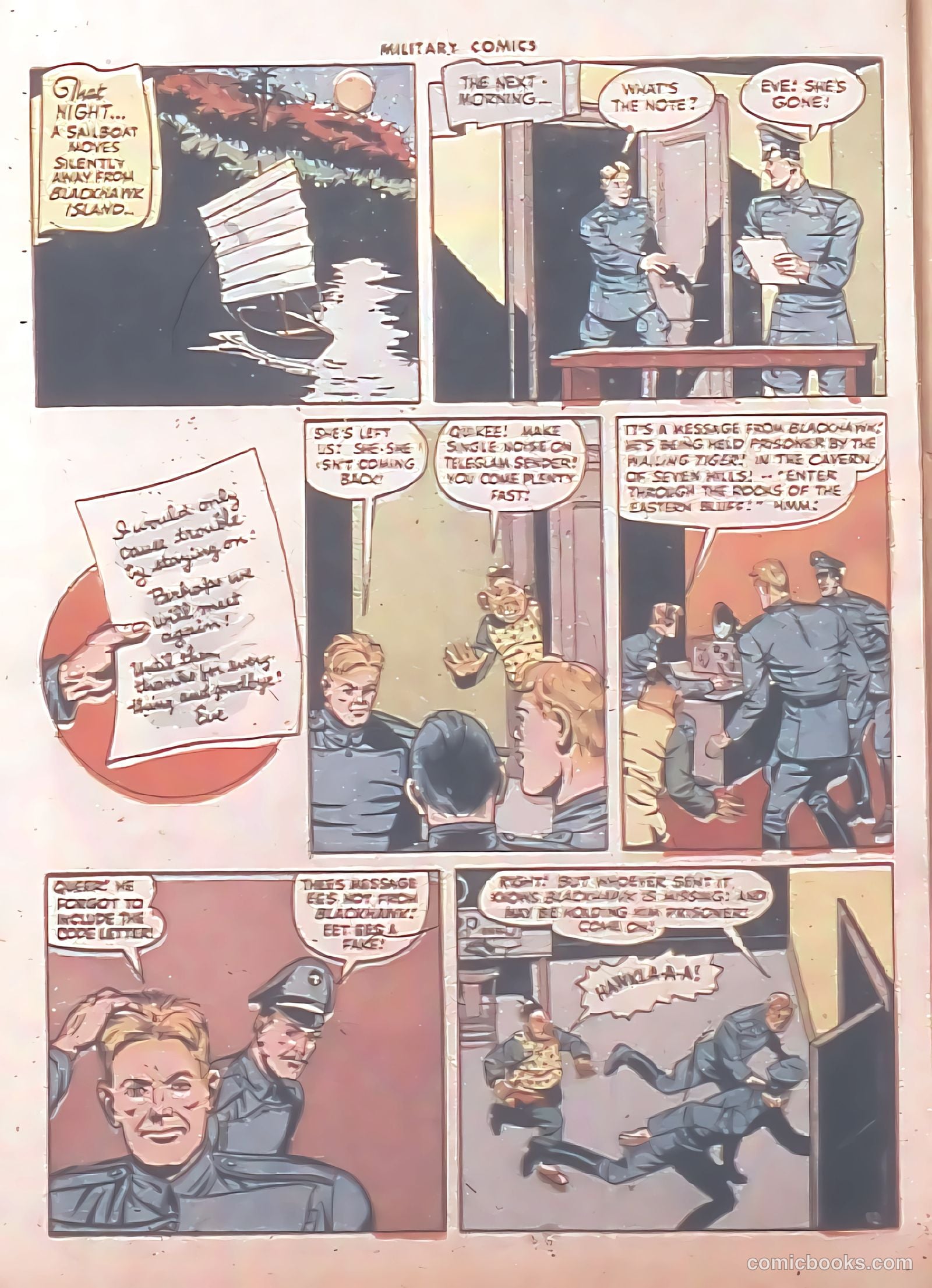 Military Comics #36 (1945) — page 14 of 60