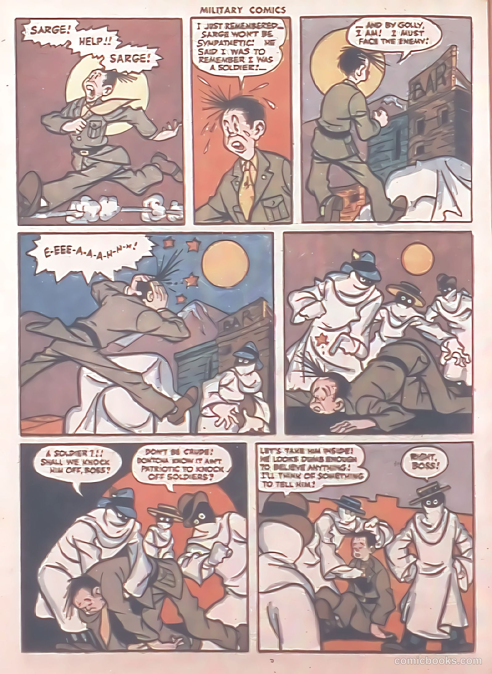 Military Comics #36 (1945) — page 20 of 60