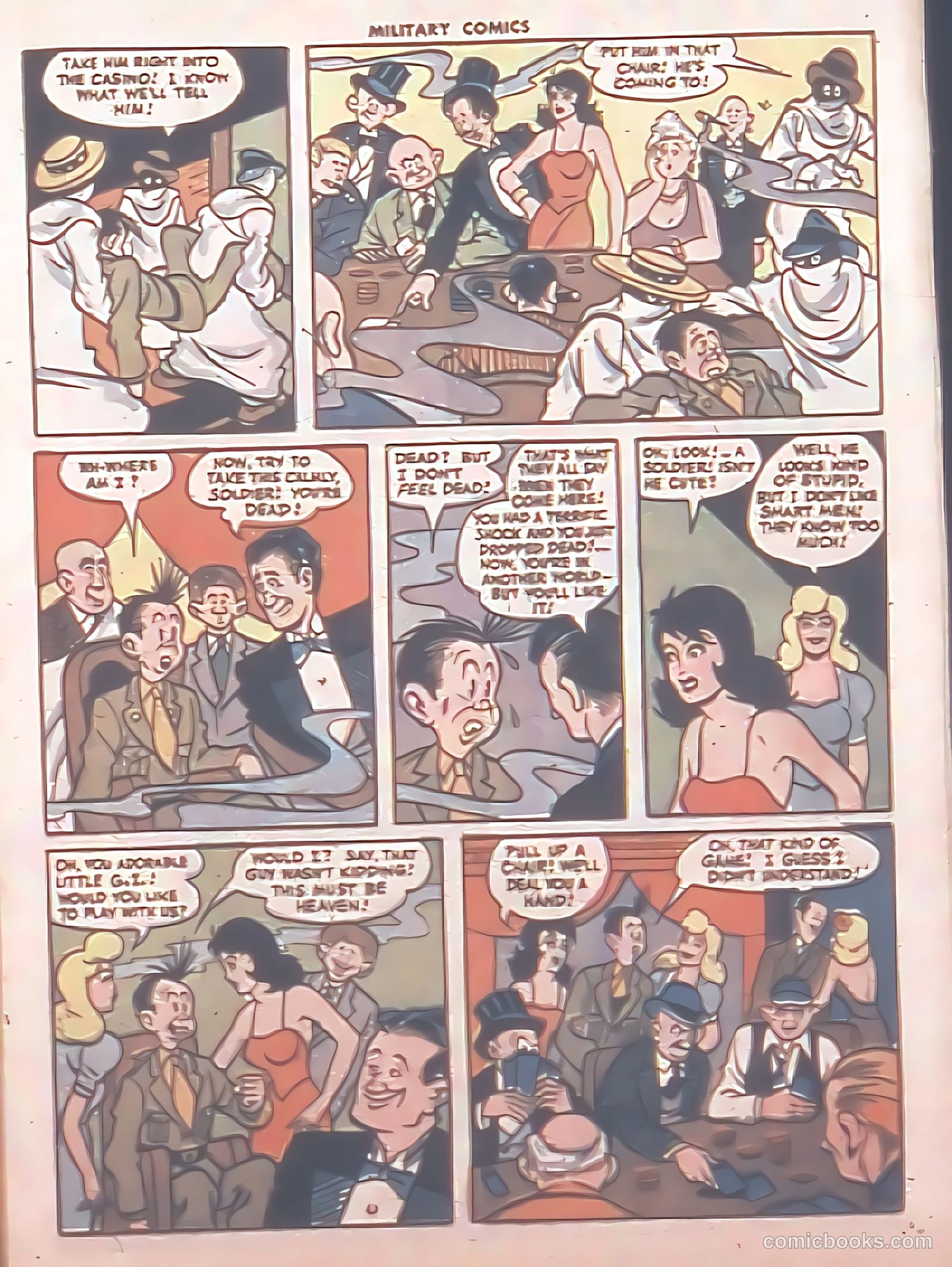 Military Comics #36 (1945) — page 21 of 60