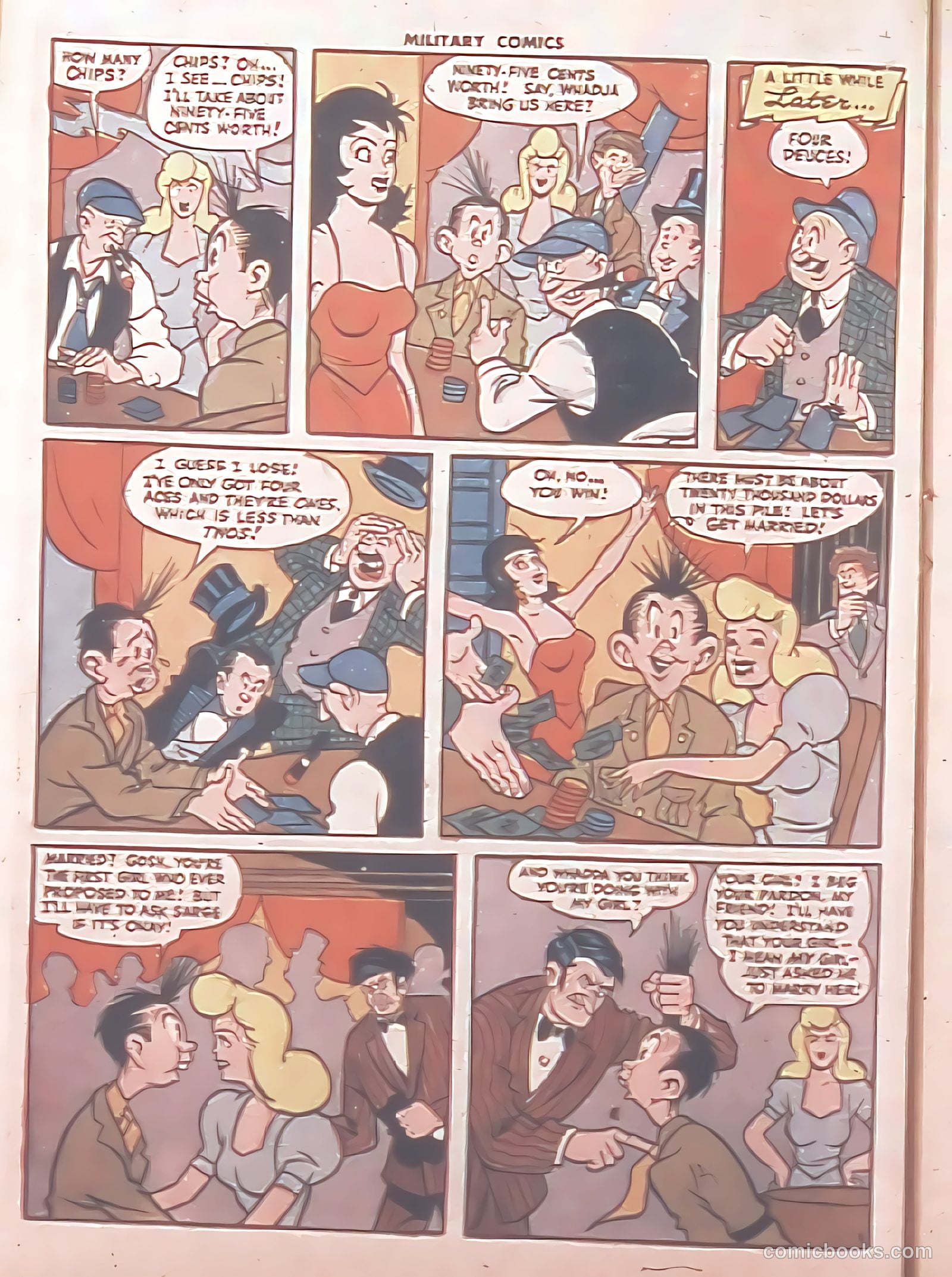 Military Comics #36 (1945) — page 22 of 60
