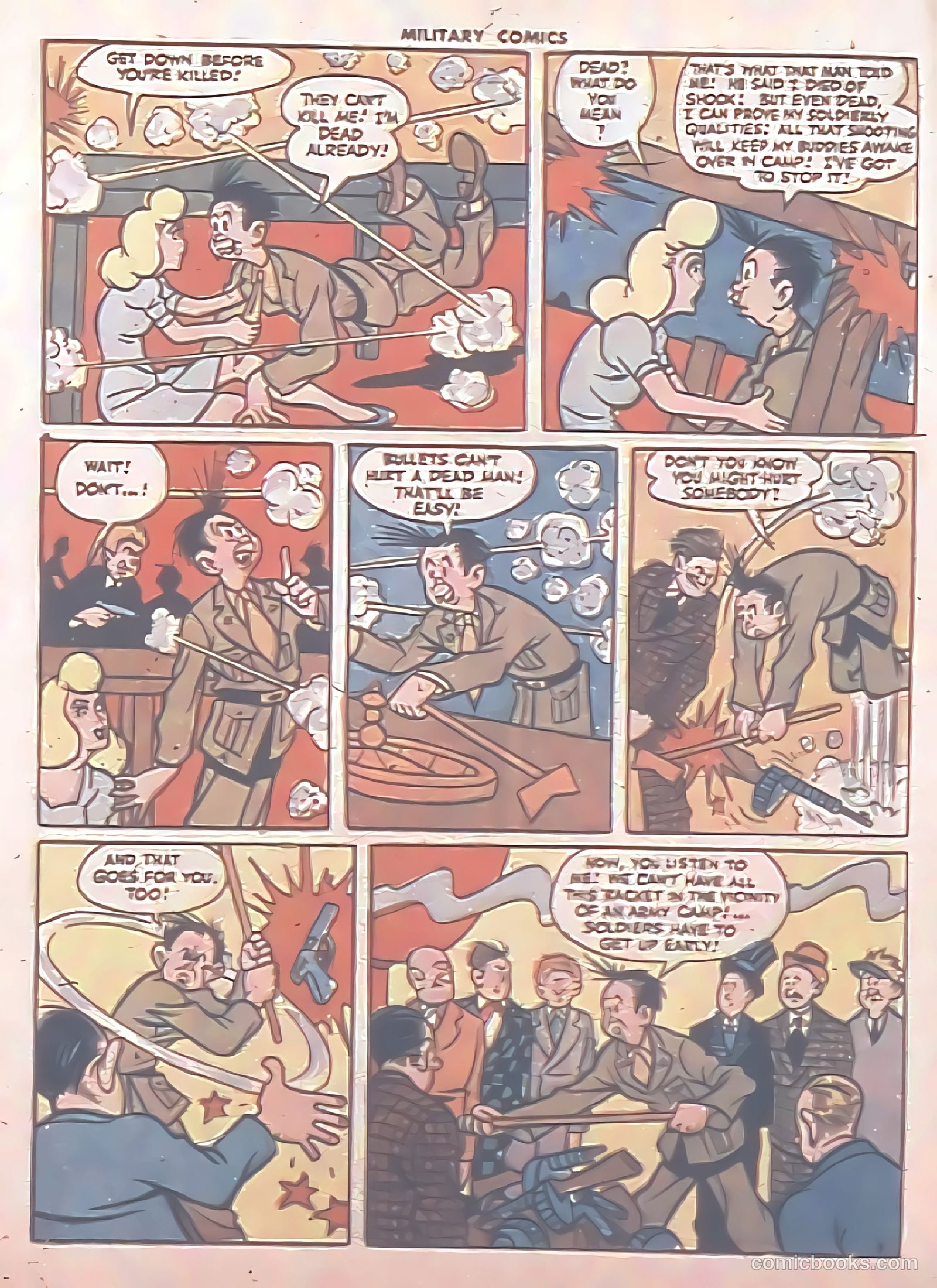 Military Comics #36 (1945) — page 25 of 60