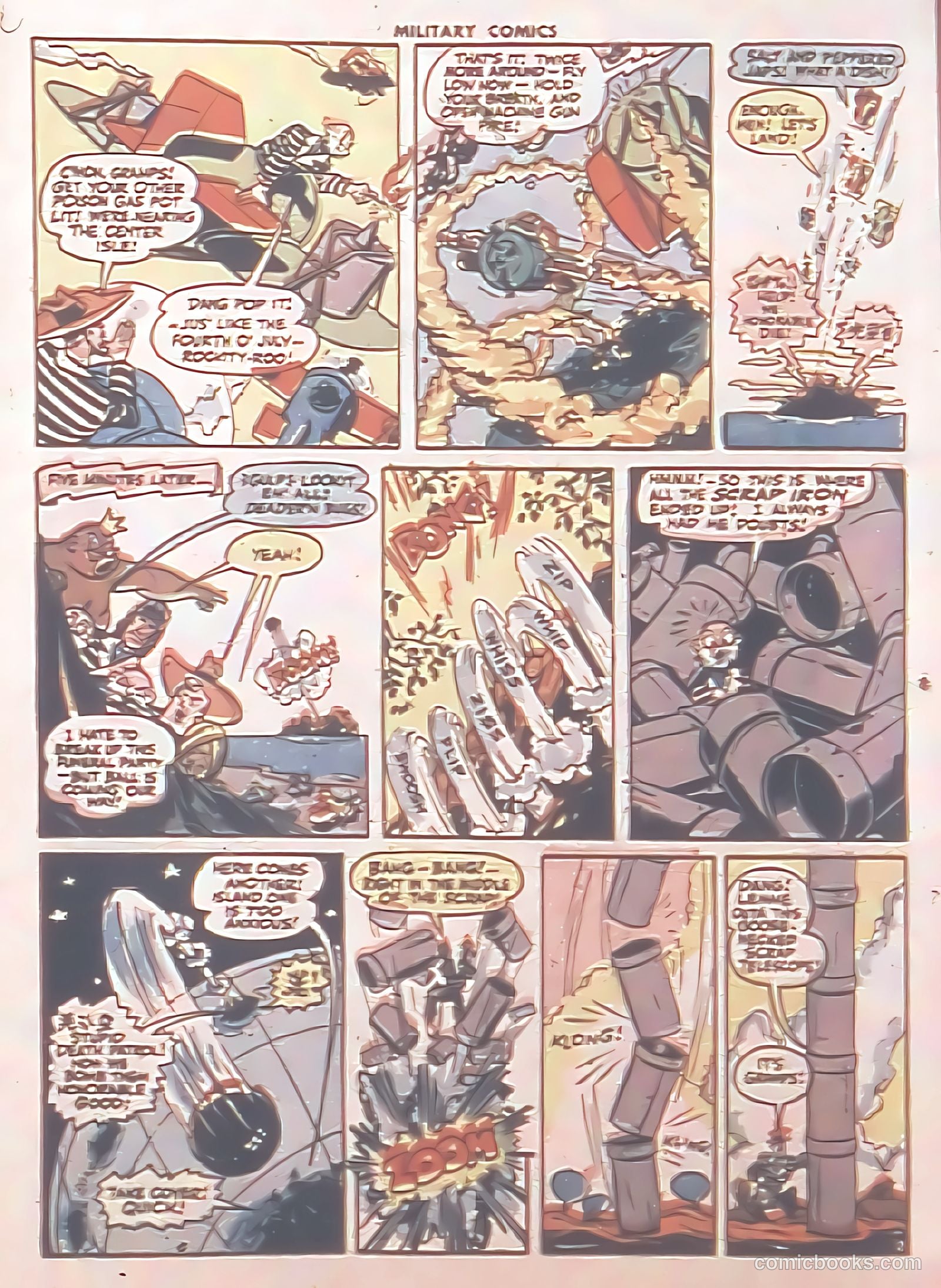 Military Comics #36 (1945) — page 28 of 60