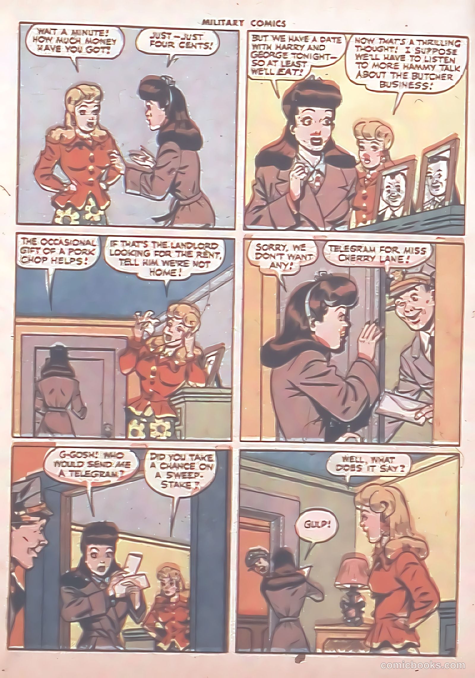 Military Comics #36 (1945) — page 33 of 60