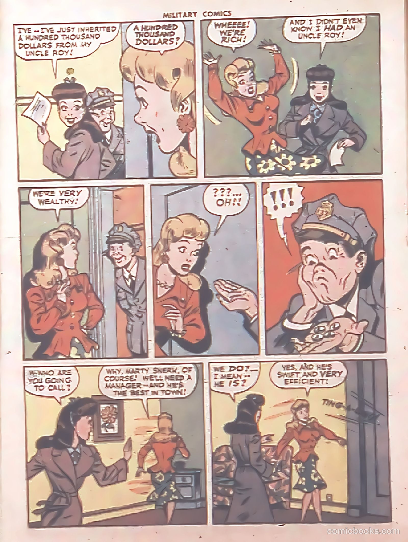 Military Comics #36 (1945) — page 34 of 60