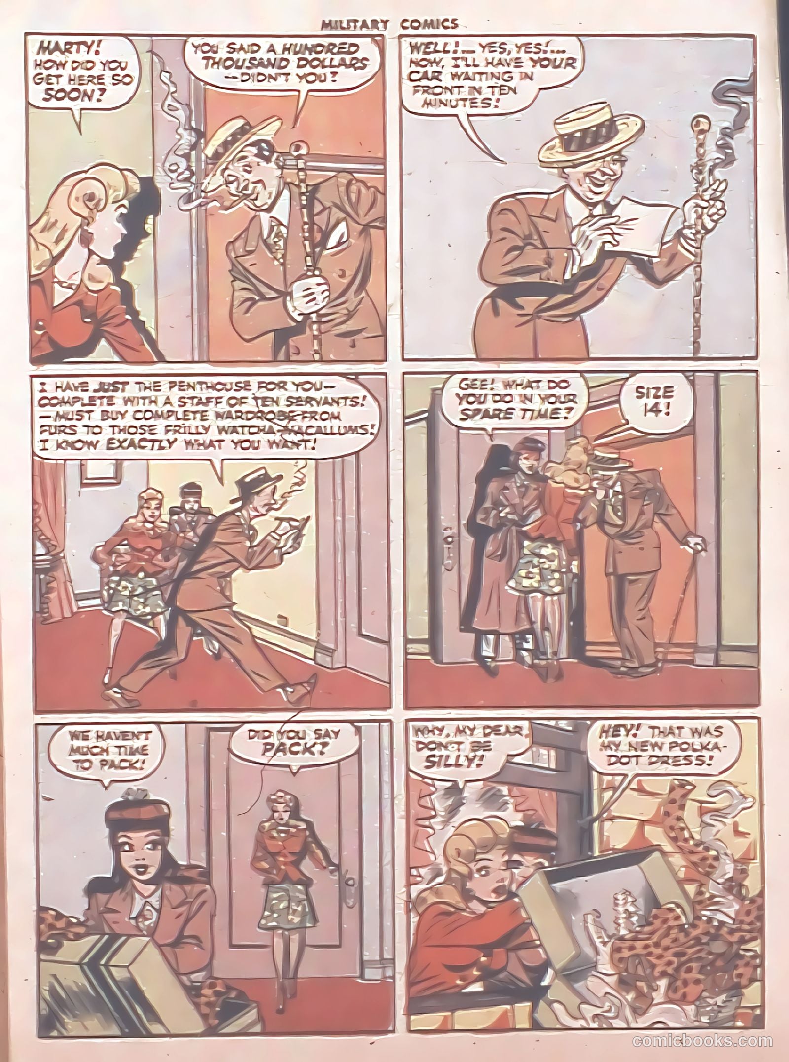 Military Comics #36 (1945) — page 35 of 60