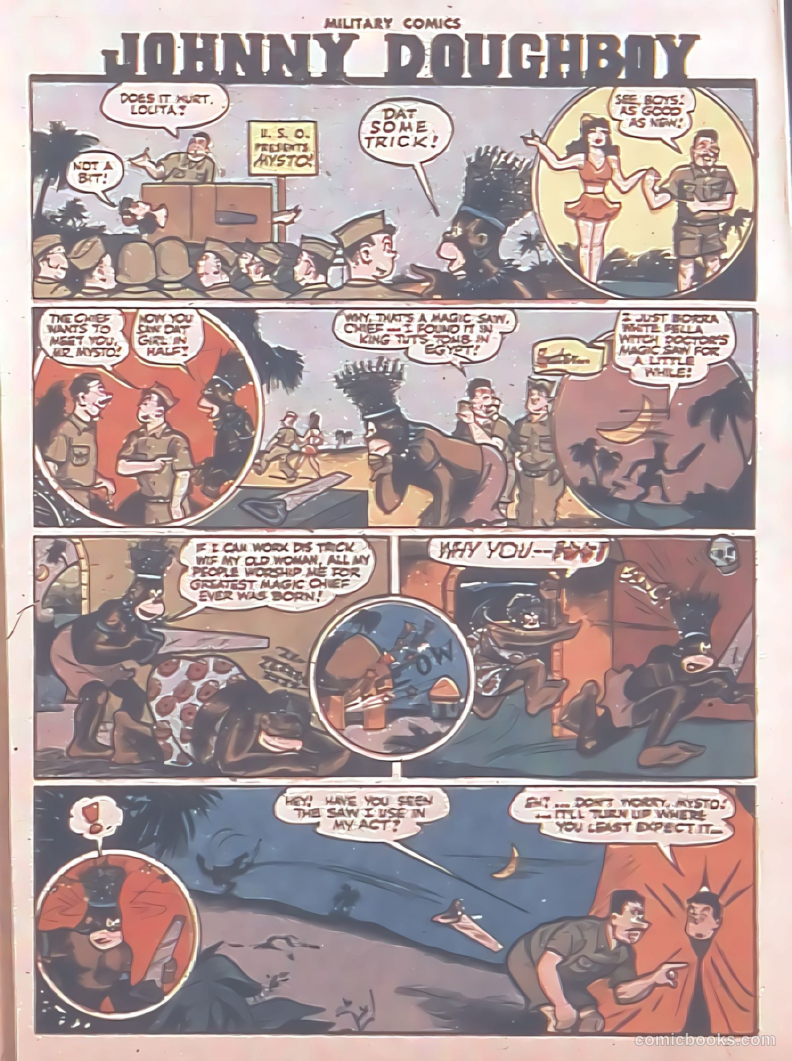 Military Comics #36 (1945) — page 39 of 60