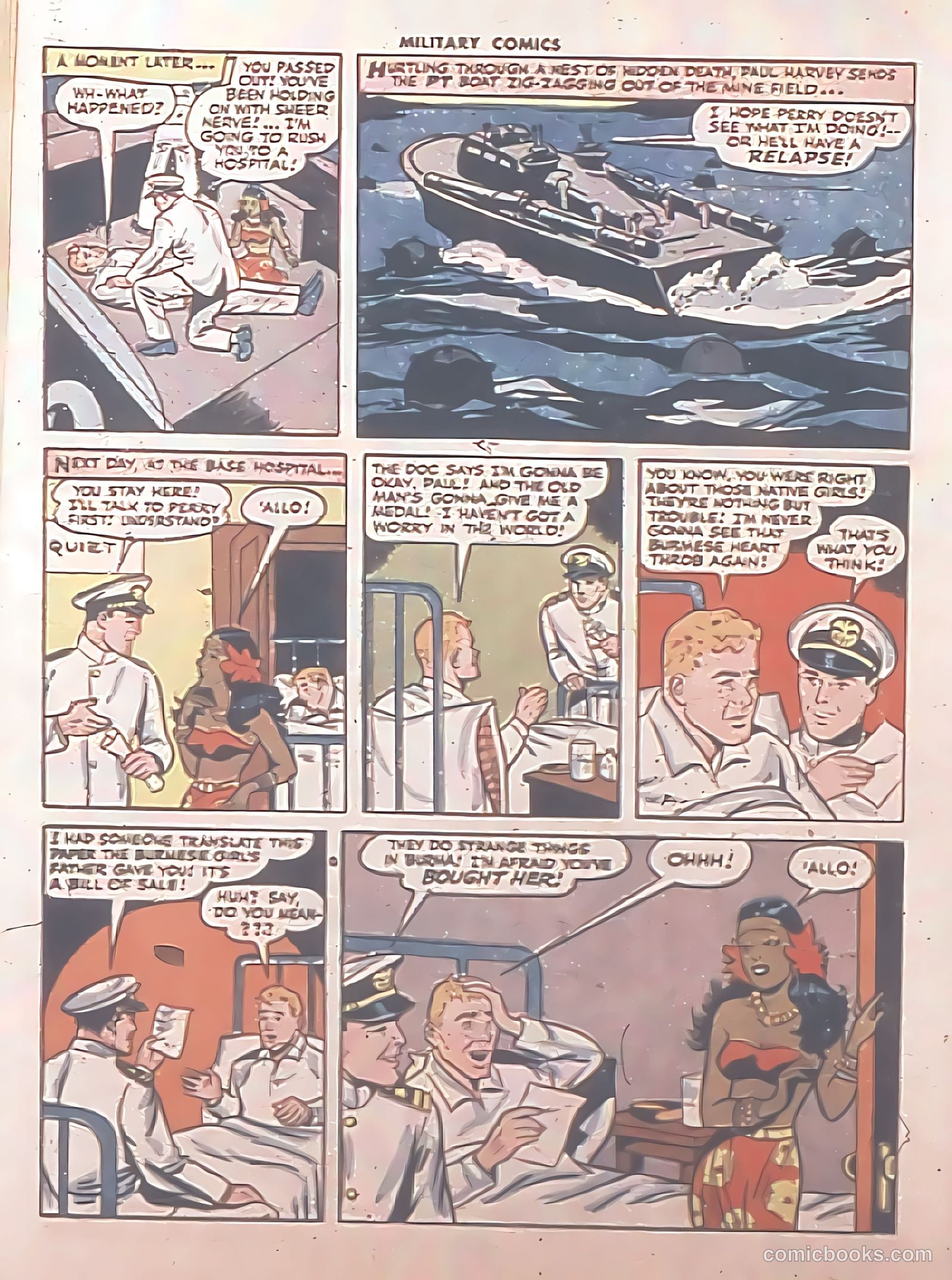 Military Comics #36 (1945) — page 50 of 60