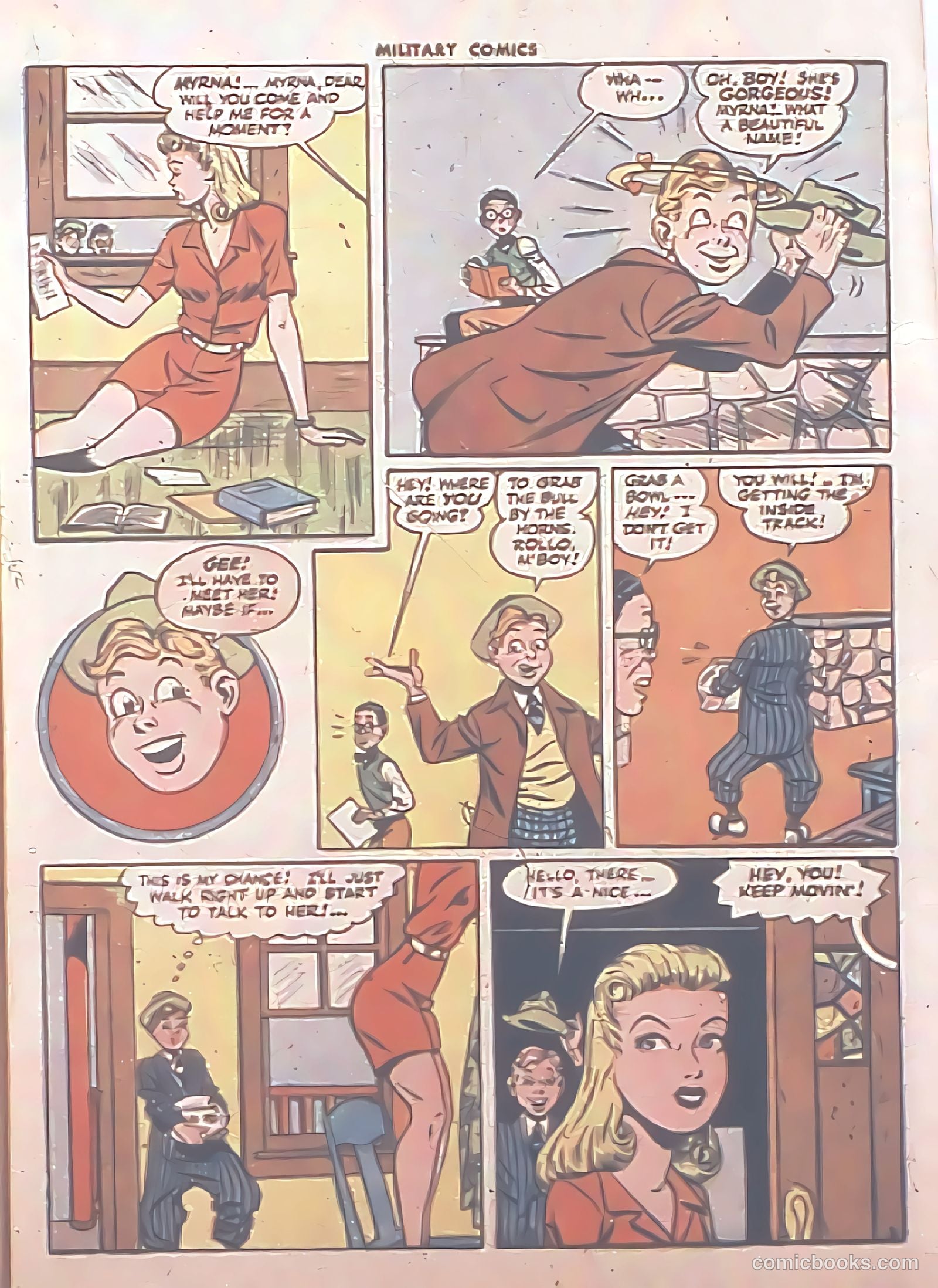 Military Comics #36 (1945) — page 53 of 60