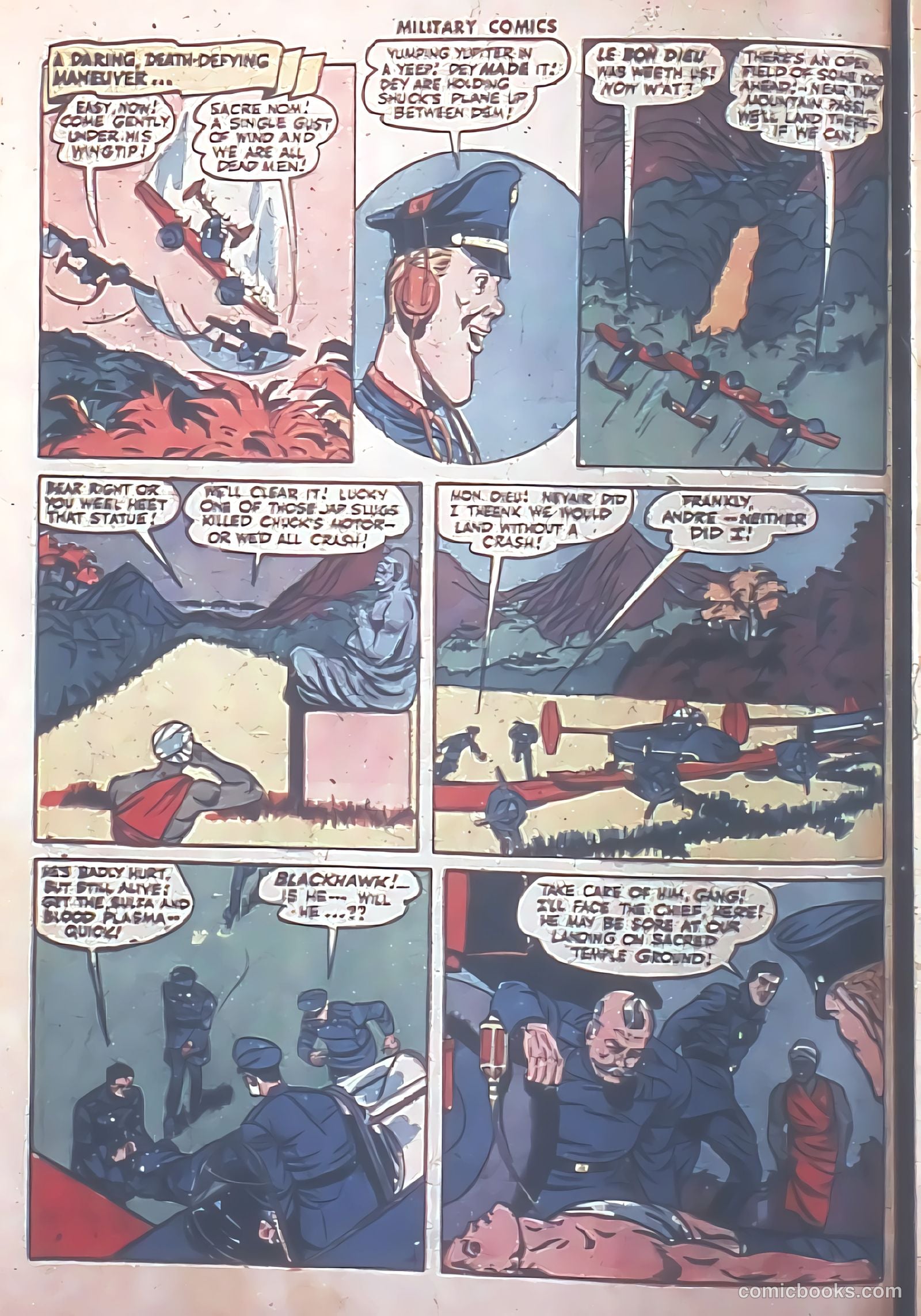 Military Comics #37 (1945) — page 6 of 60