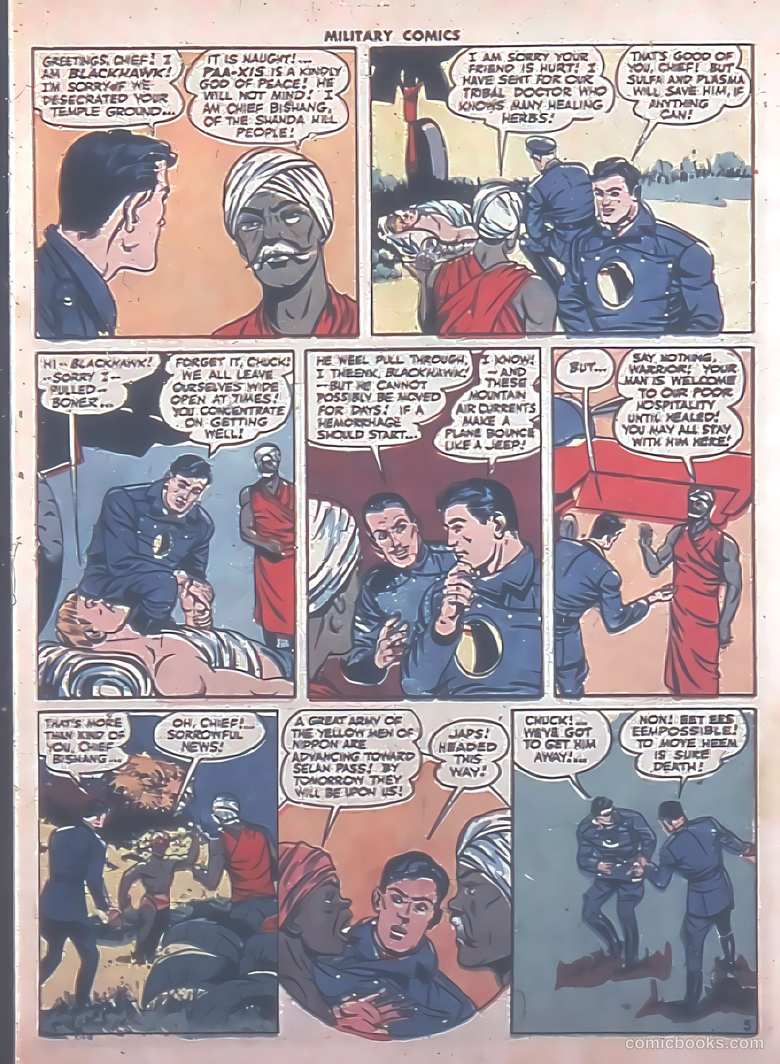 Military Comics #37 (1945) — page 7 of 60