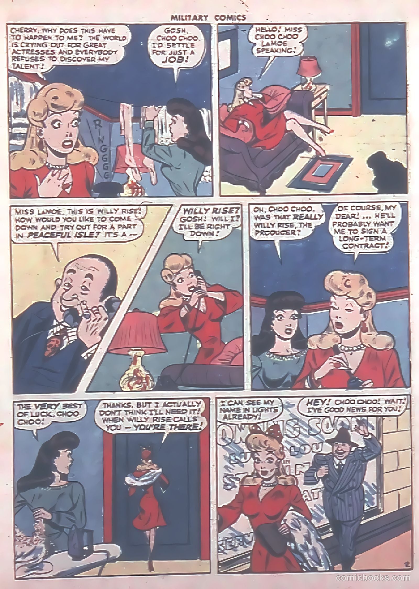 Military Comics #37 (1945) — page 19 of 60