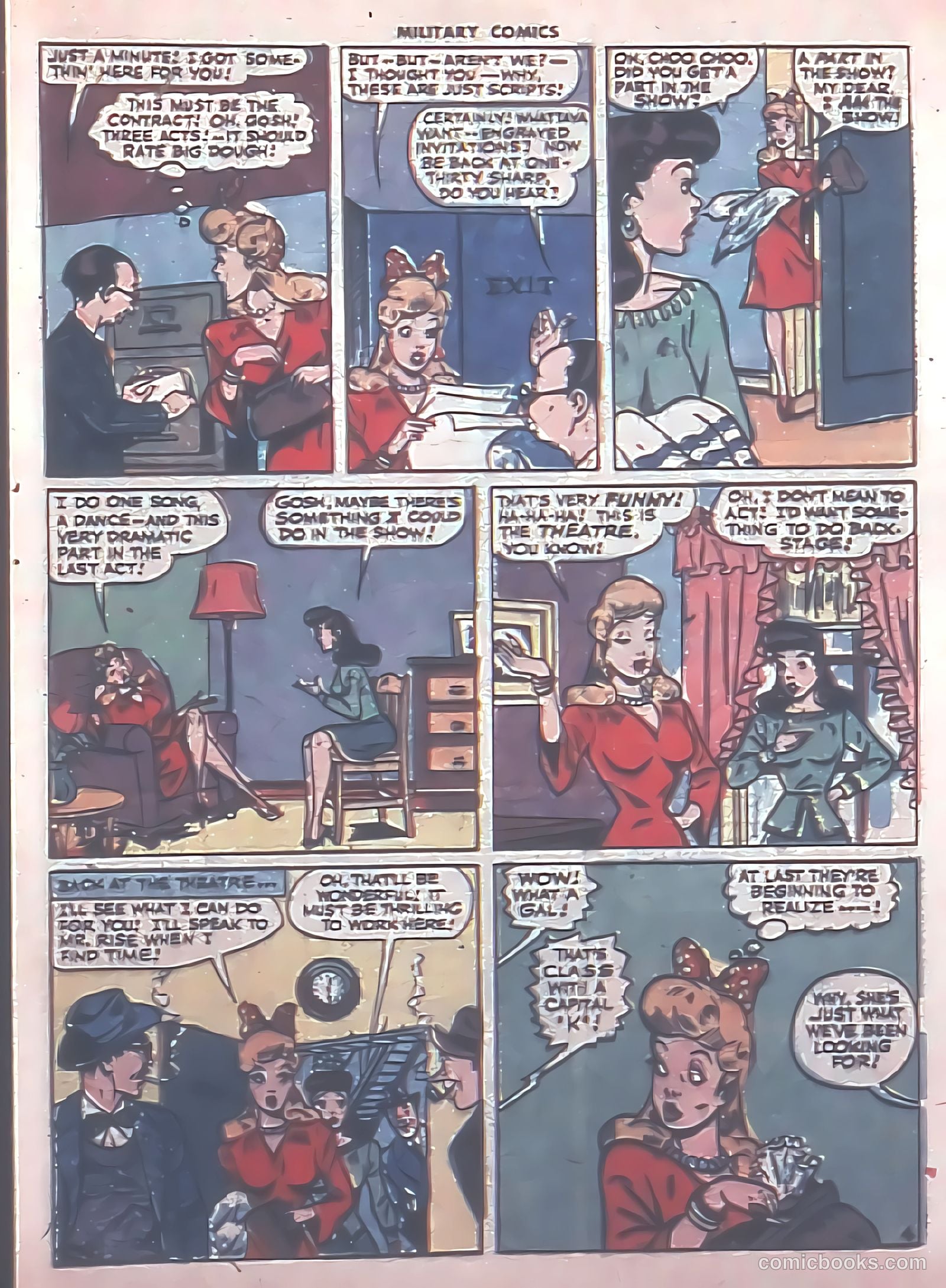 Military Comics #37 (1945) — page 21 of 60