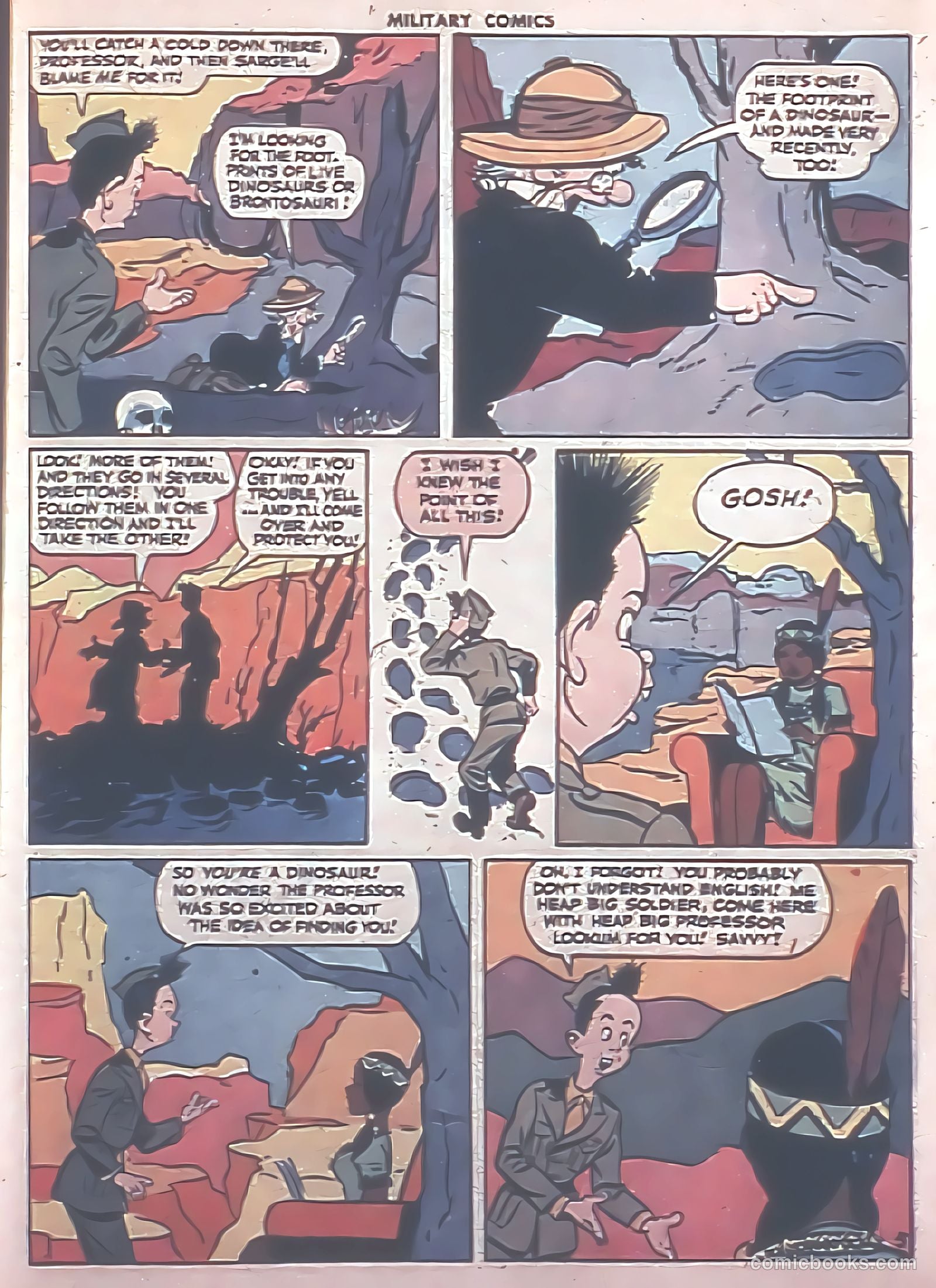 Military Comics #37 (1945) — page 35 of 60
