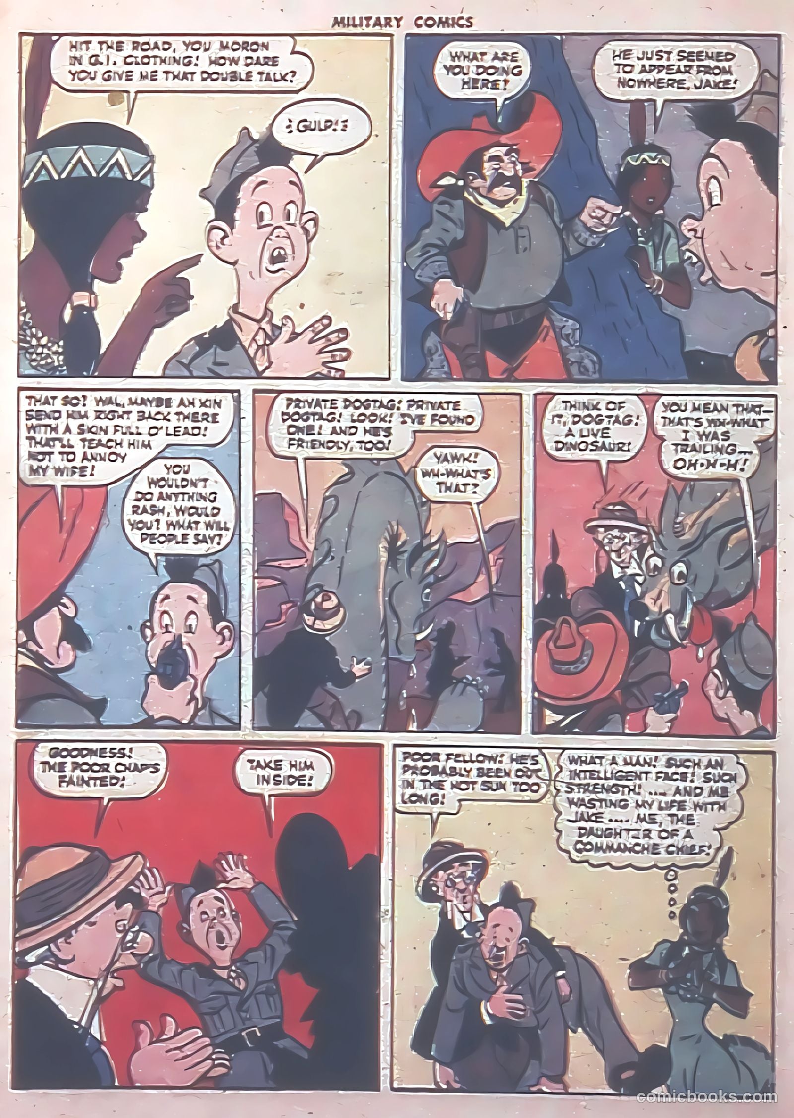 Military Comics #37 (1945) — page 36 of 60
