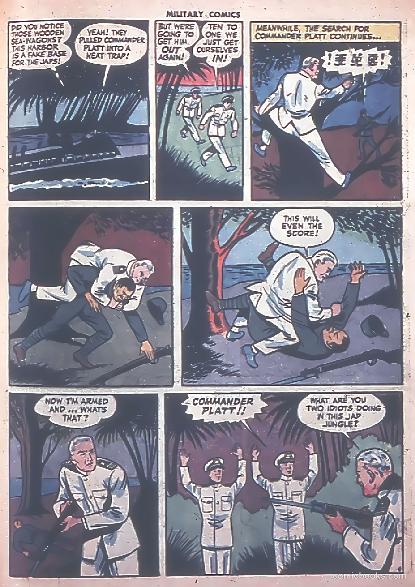 Military Comics #37 (1945) — page 55 of 60