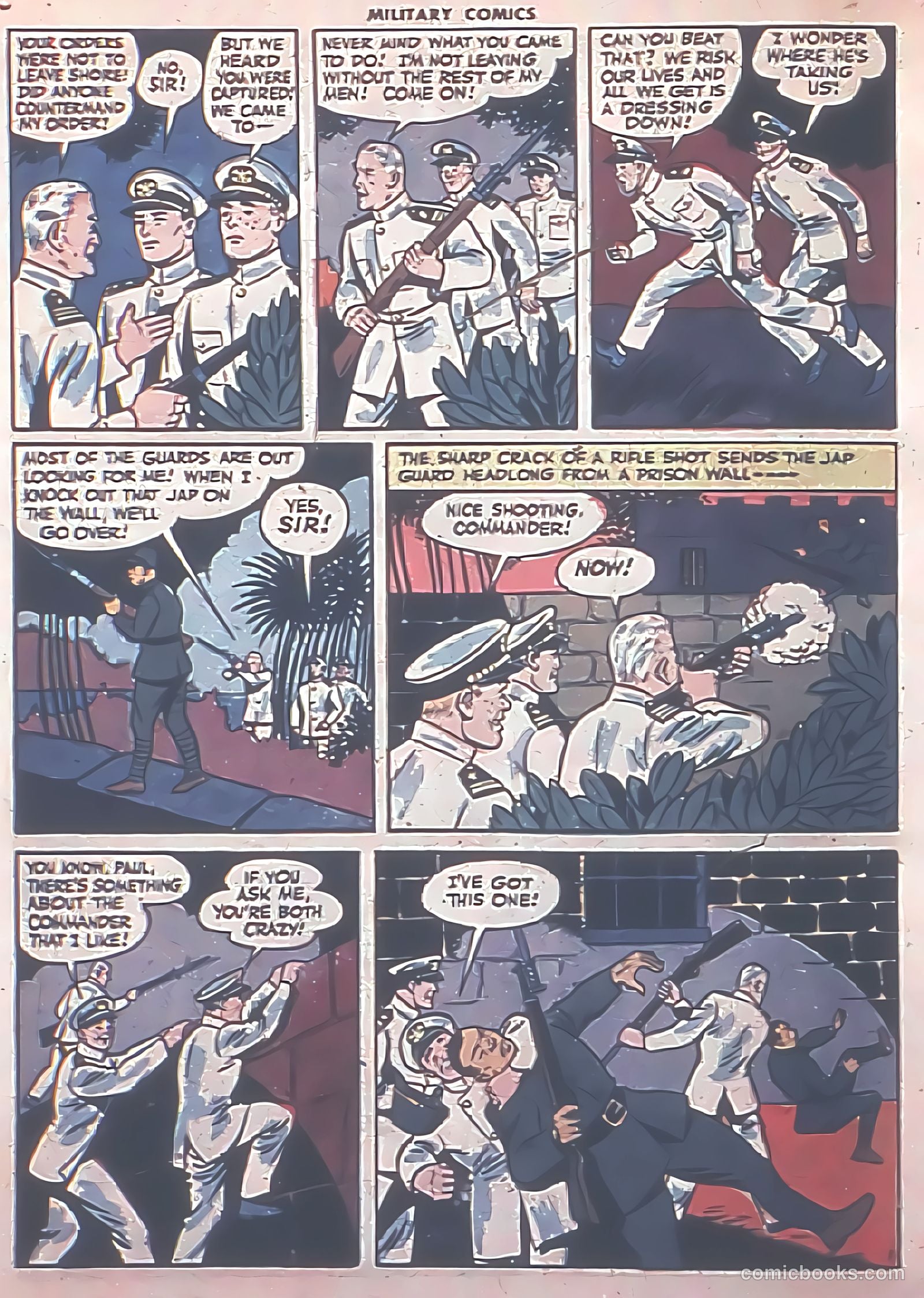 Military Comics #37 (1945) — page 56 of 60