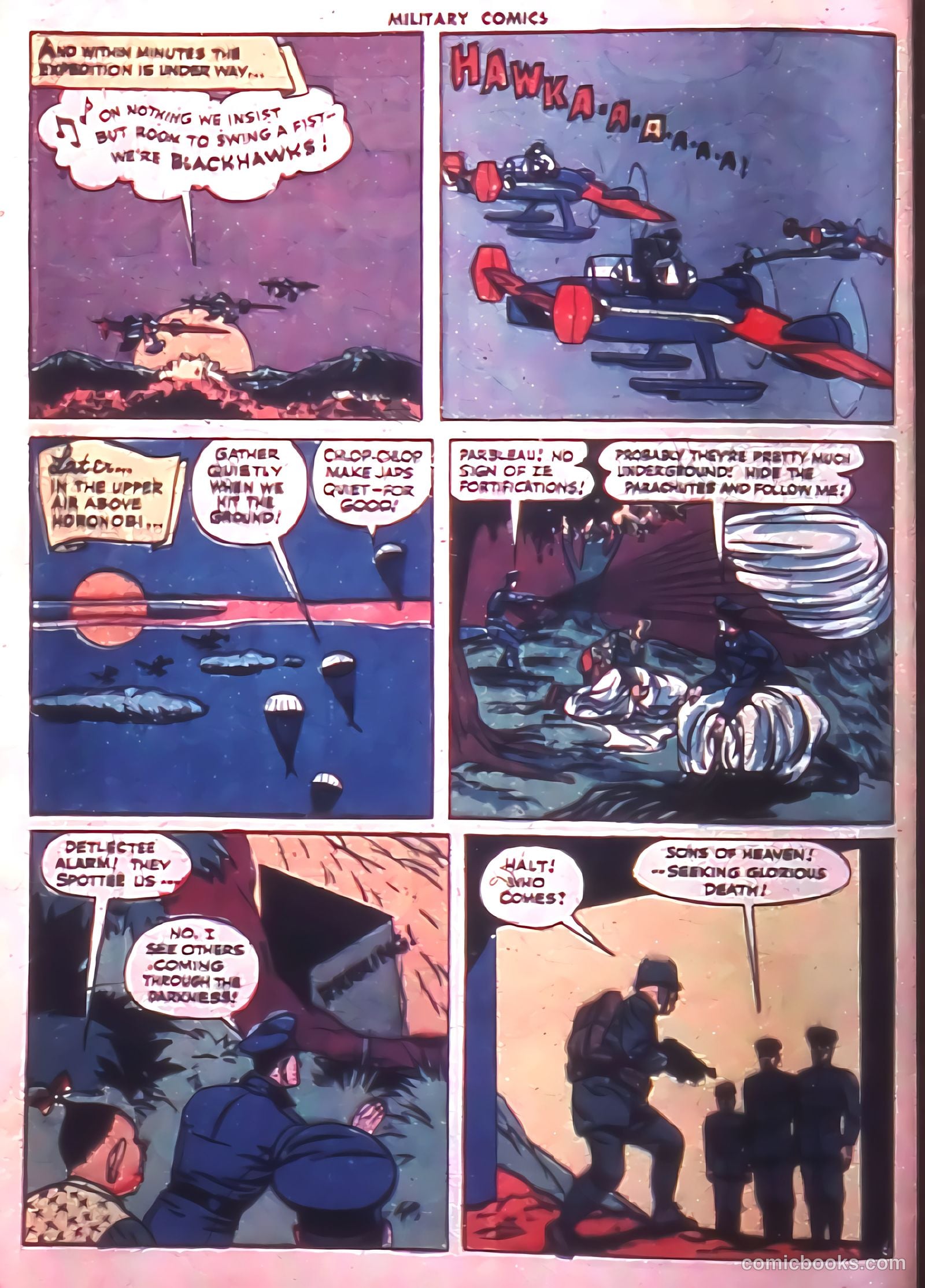 Military Comics #38 (1945) — page 8 of 60