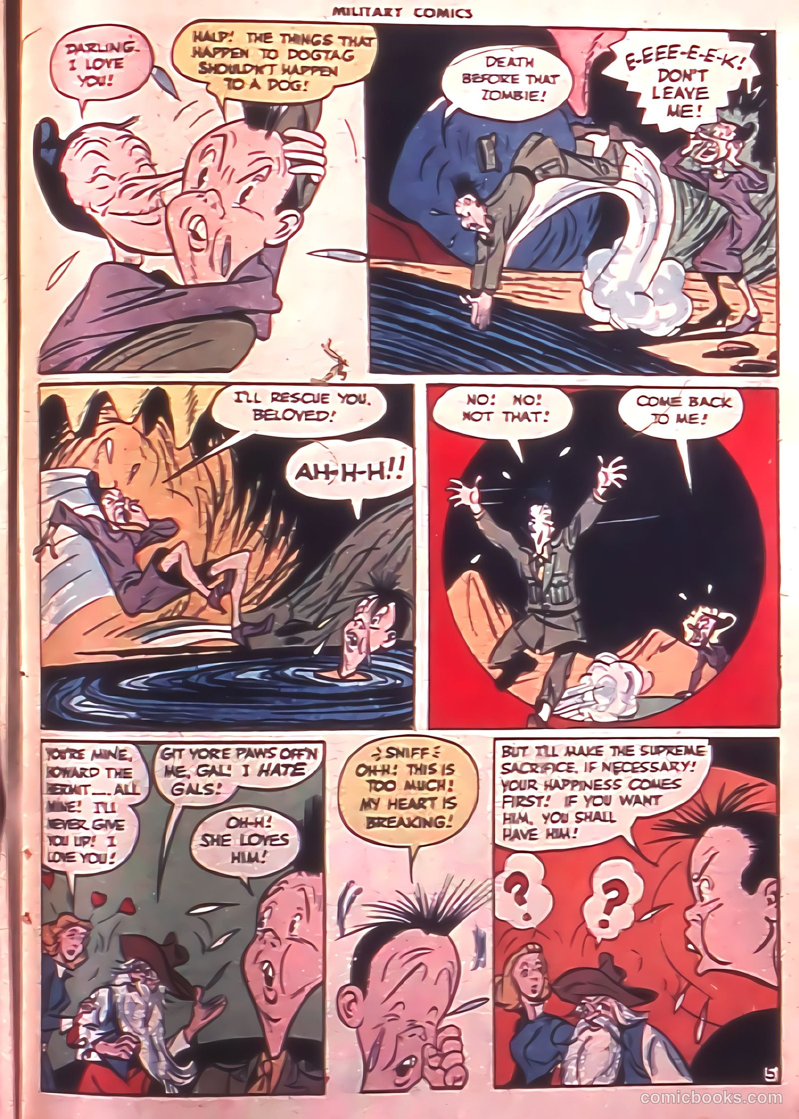 Military Comics #38 (1945) — page 35 of 60
