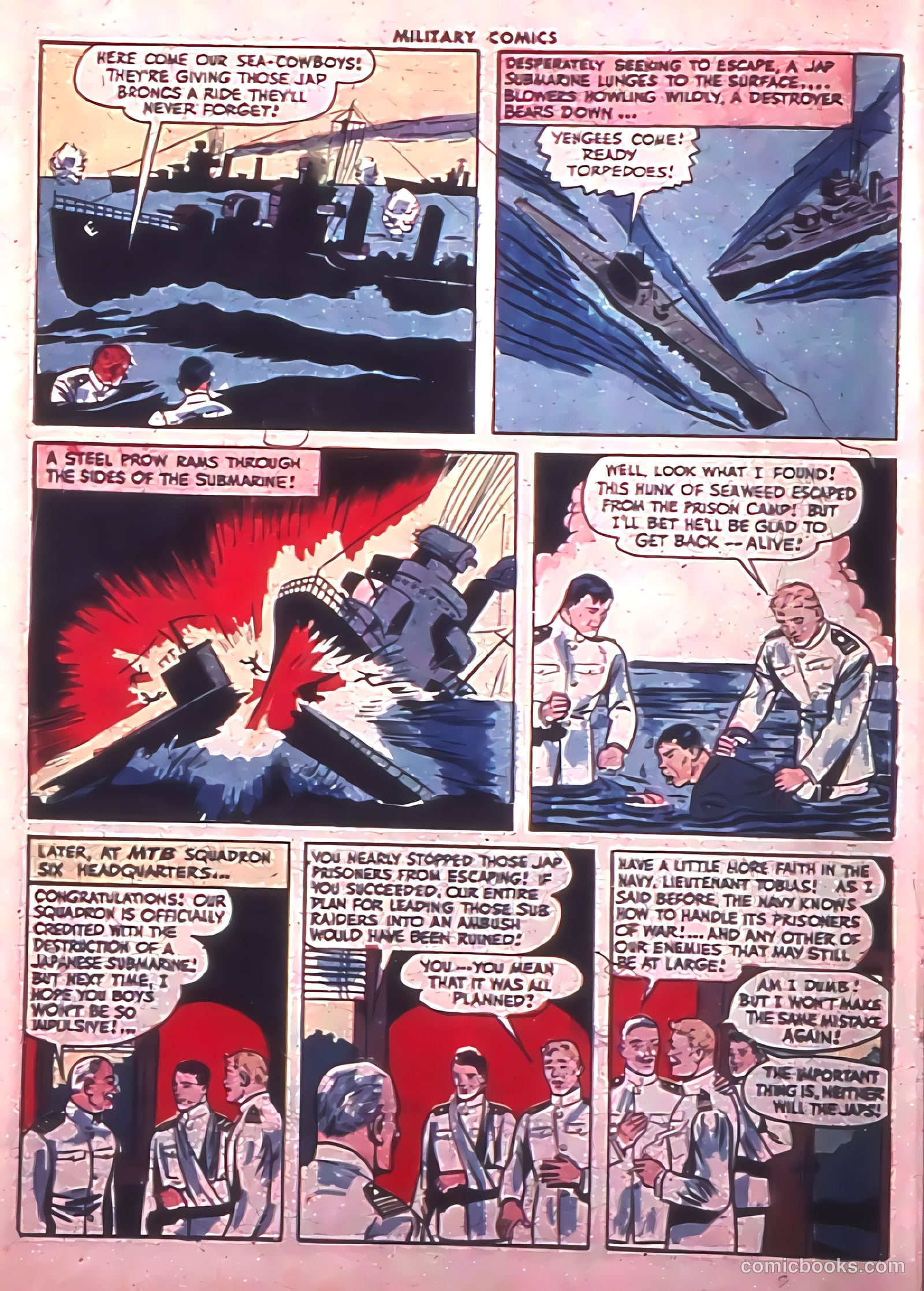 Military Comics #38 (1945) — page 50 of 60