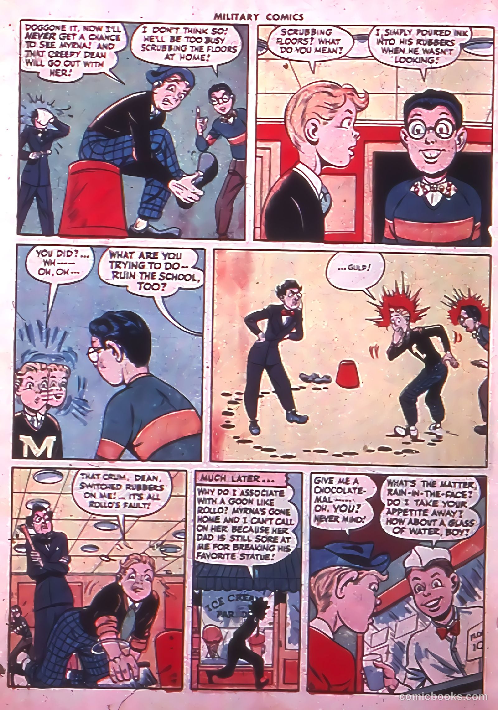 Military Comics #38 (1945) — page 56 of 60