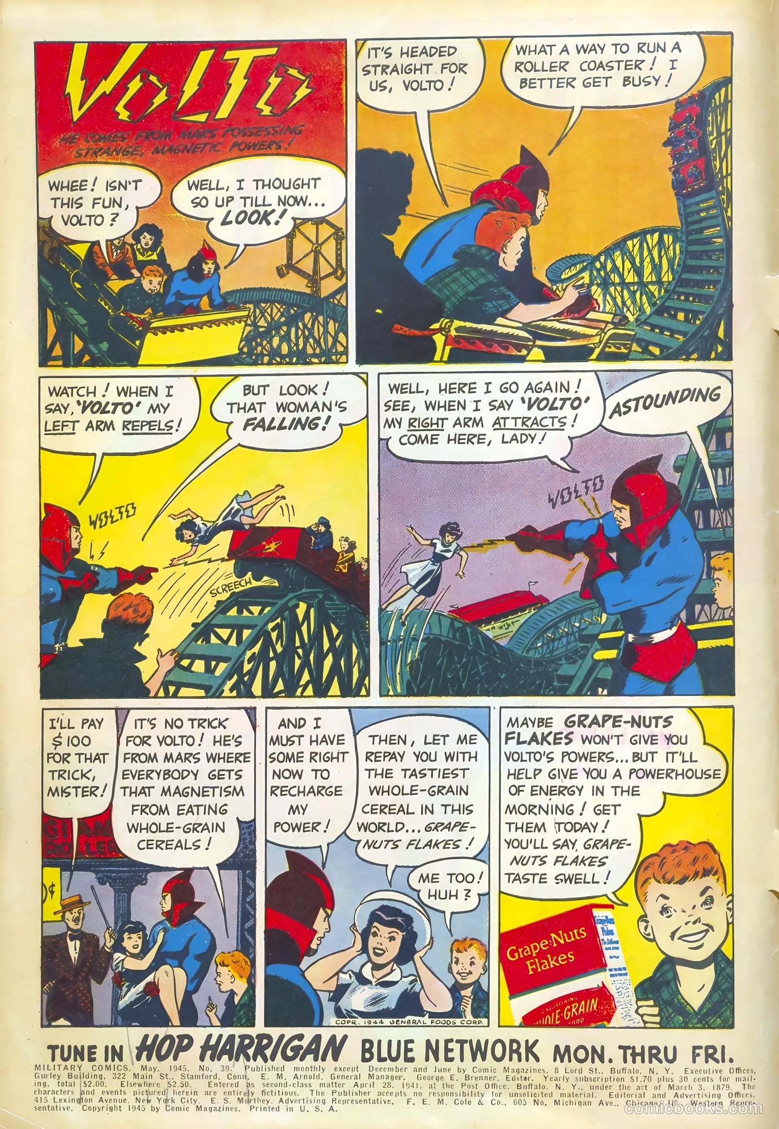 Military Comics #39 (1945) — page 2 of 60