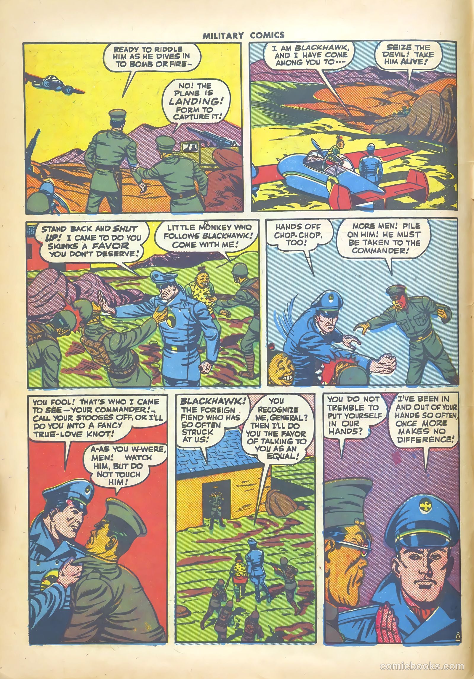 Military Comics #39 (1945) — page 10 of 60