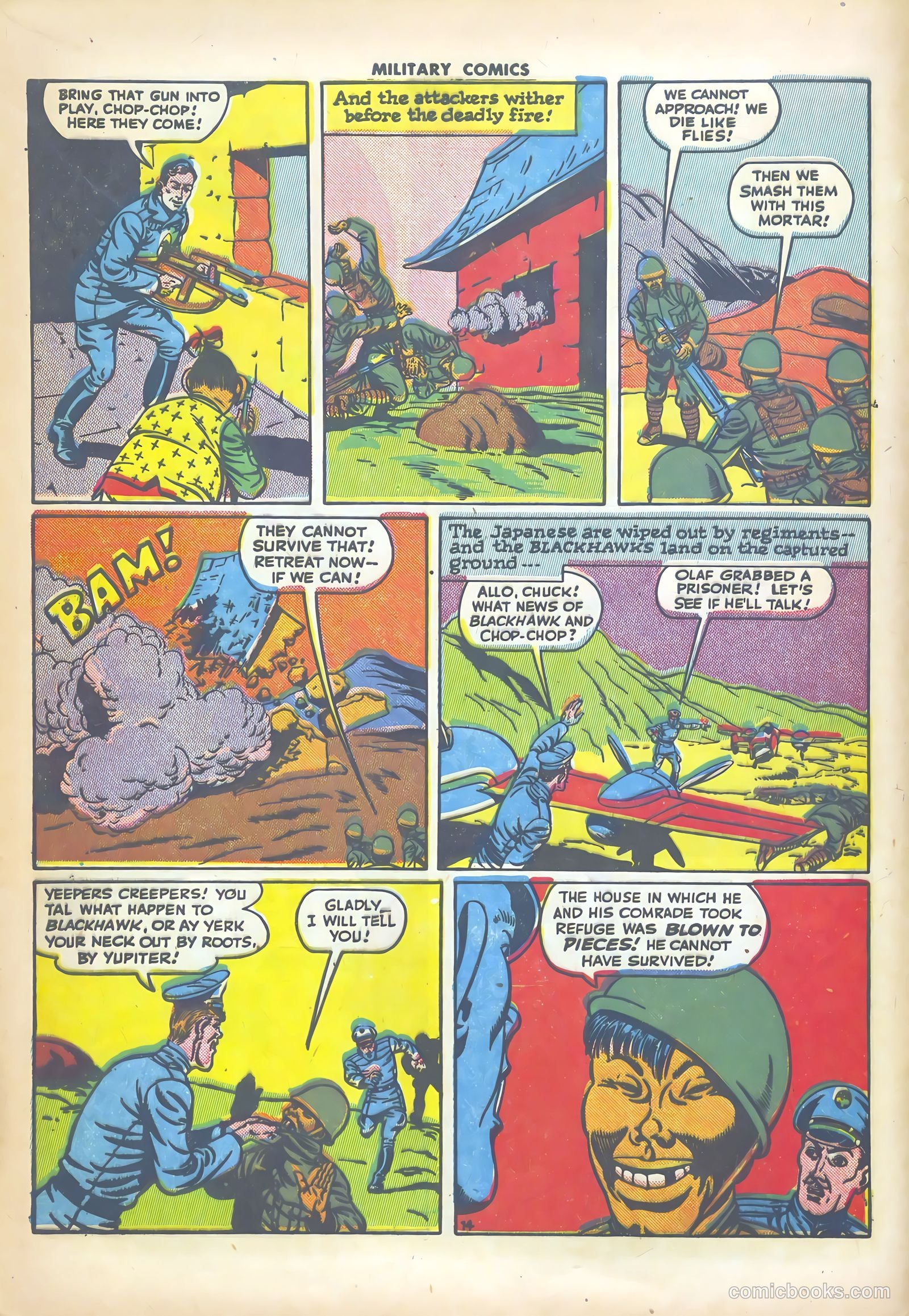 Military Comics #39 (1945) — page 16 of 60