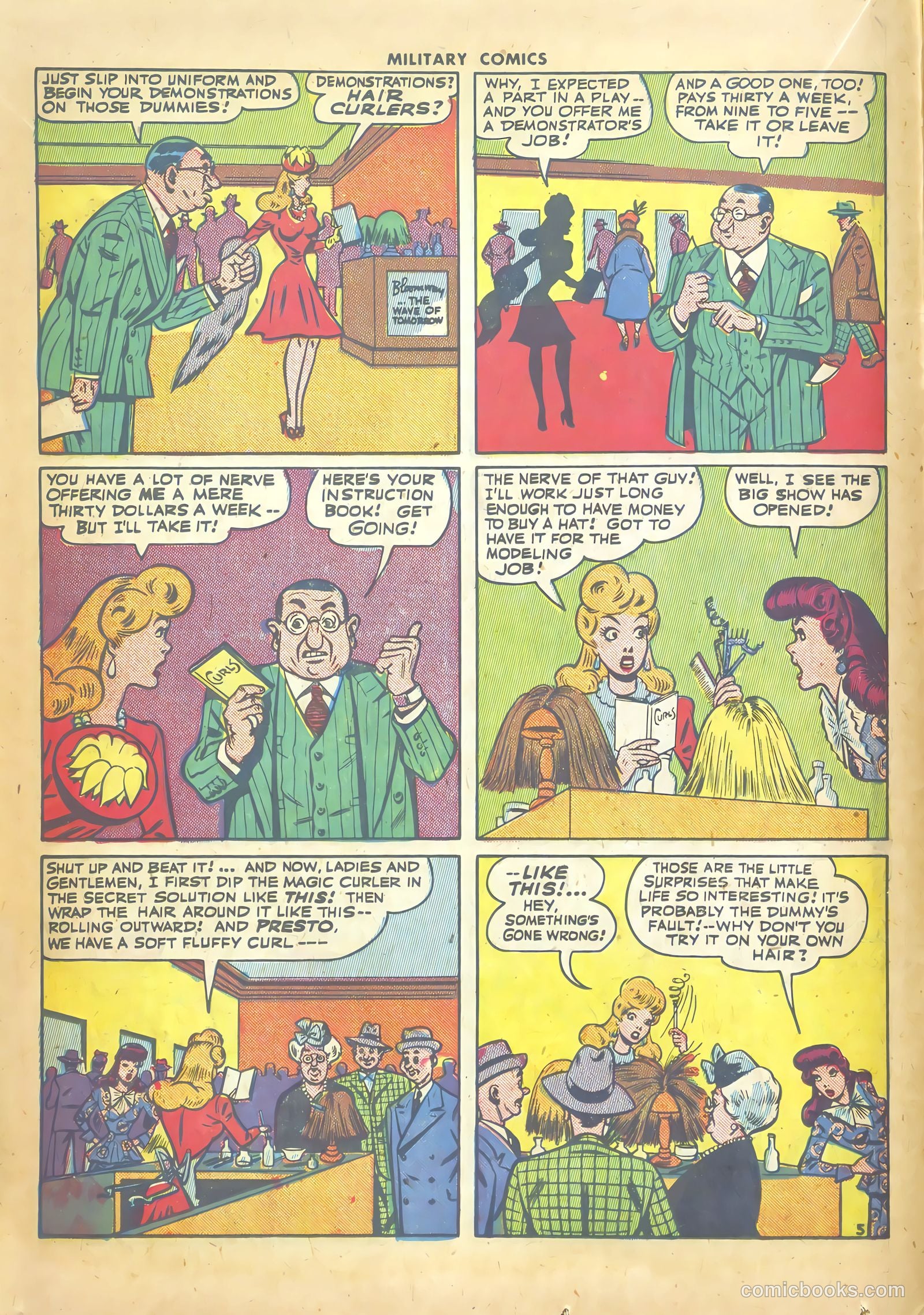 Military Comics #39 (1945) — page 22 of 60