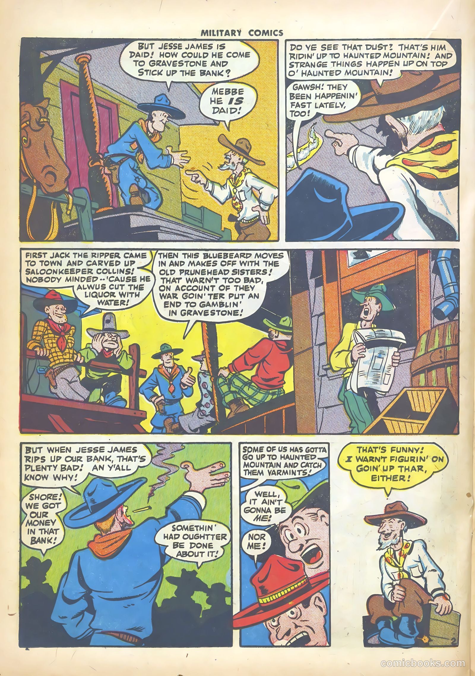 Military Comics #39 (1945) — page 32 of 60