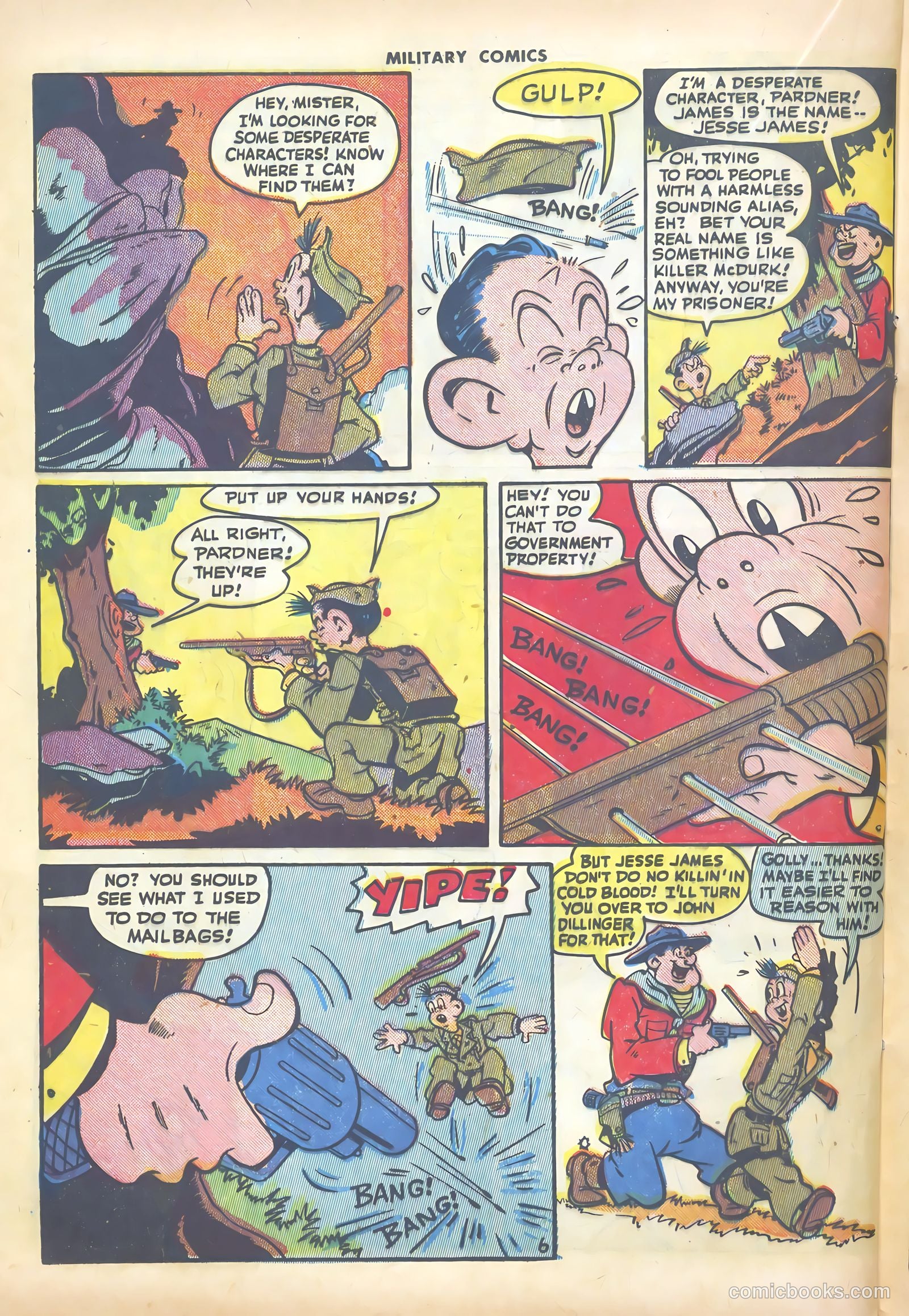 Military Comics #39 (1945) — page 36 of 60