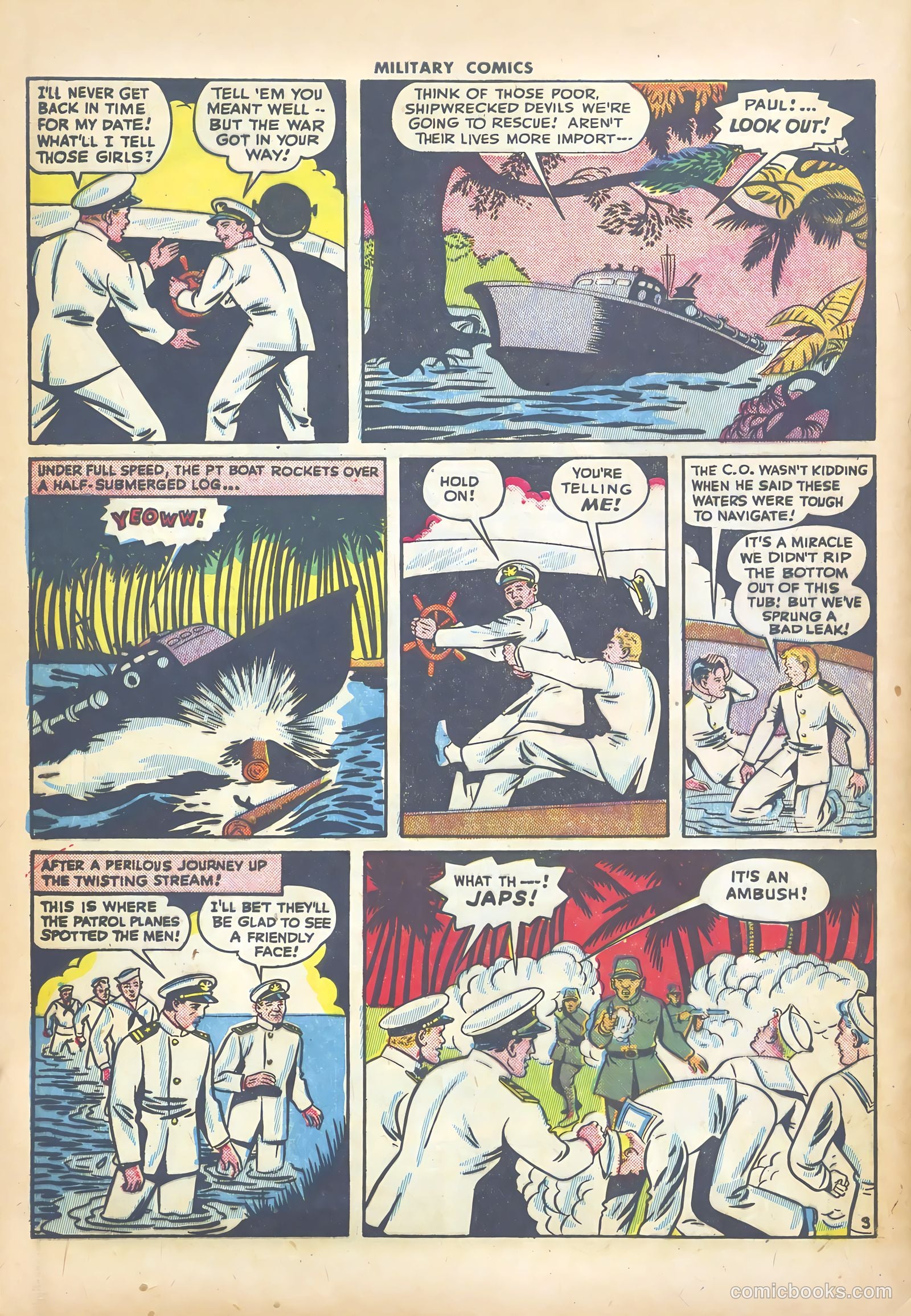 Military Comics #39 (1945) — page 52 of 60