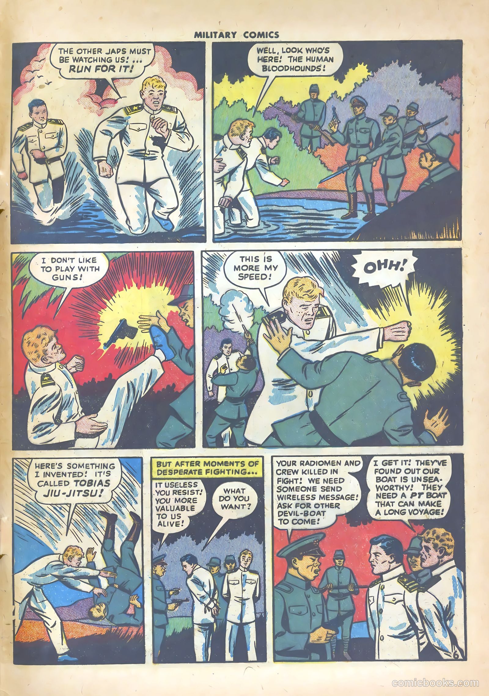 Military Comics #39 (1945) — page 55 of 60