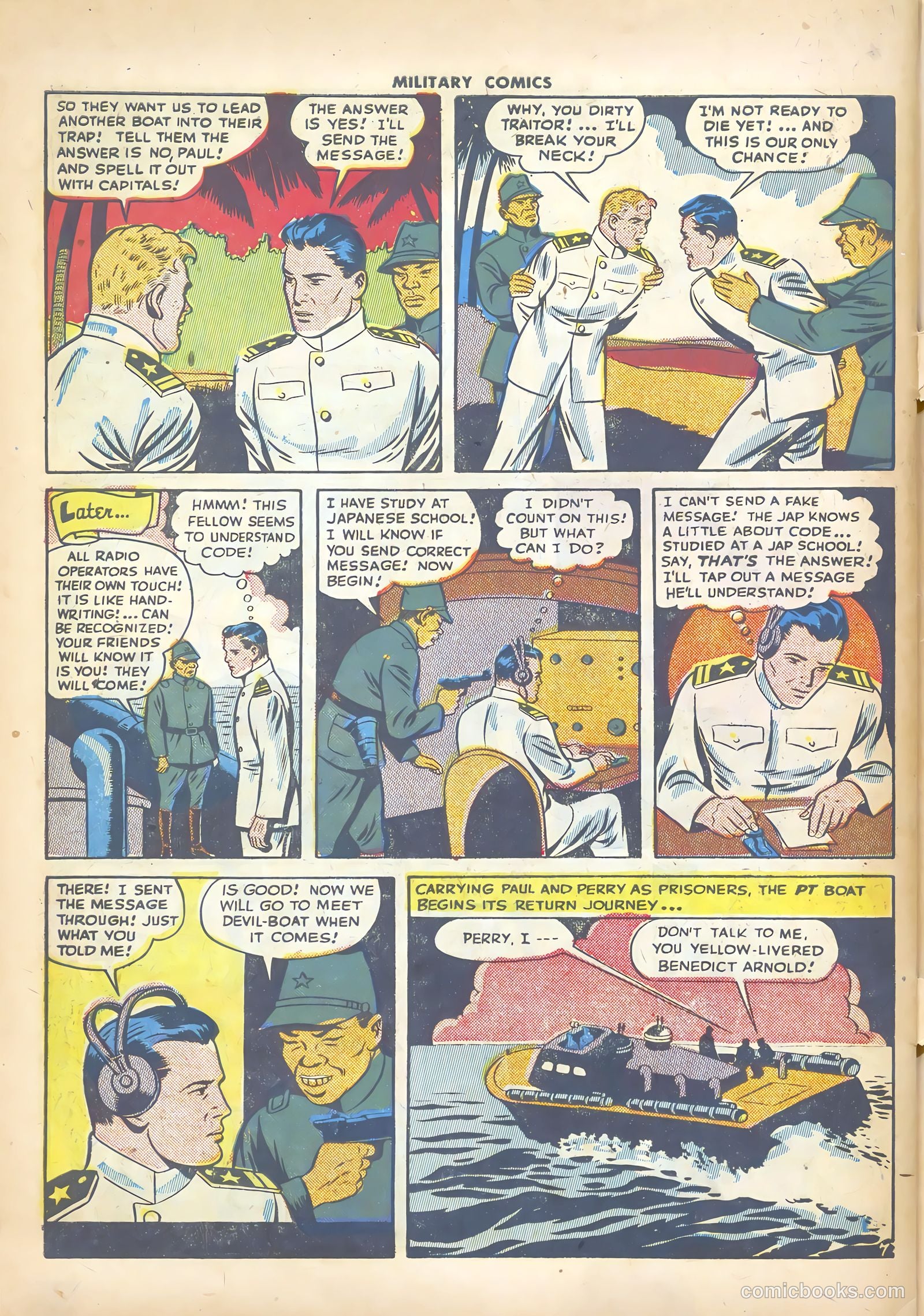 Military Comics #39 (1945) — page 56 of 60