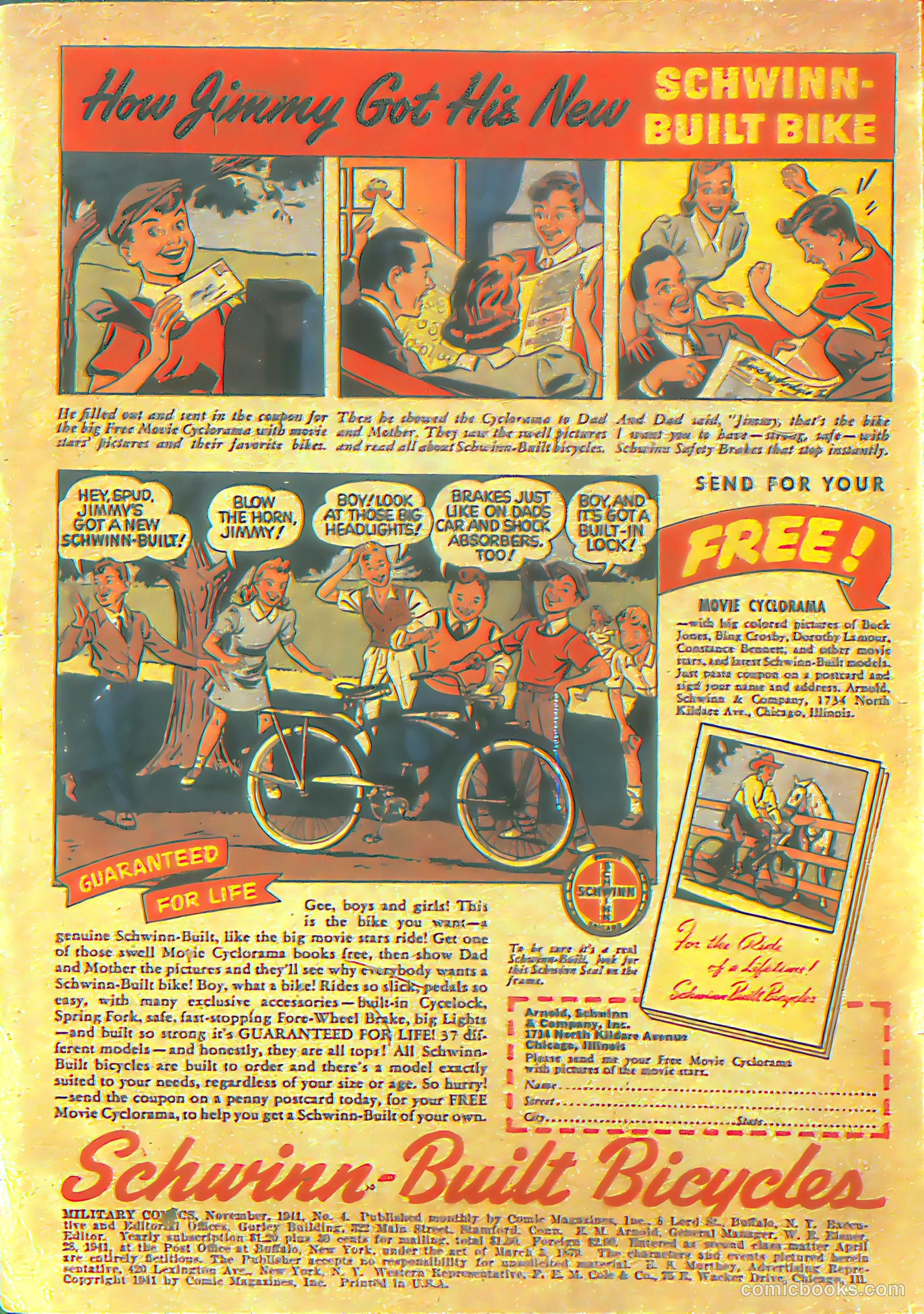 Military Comics #4 (1941) — page 2 of 68