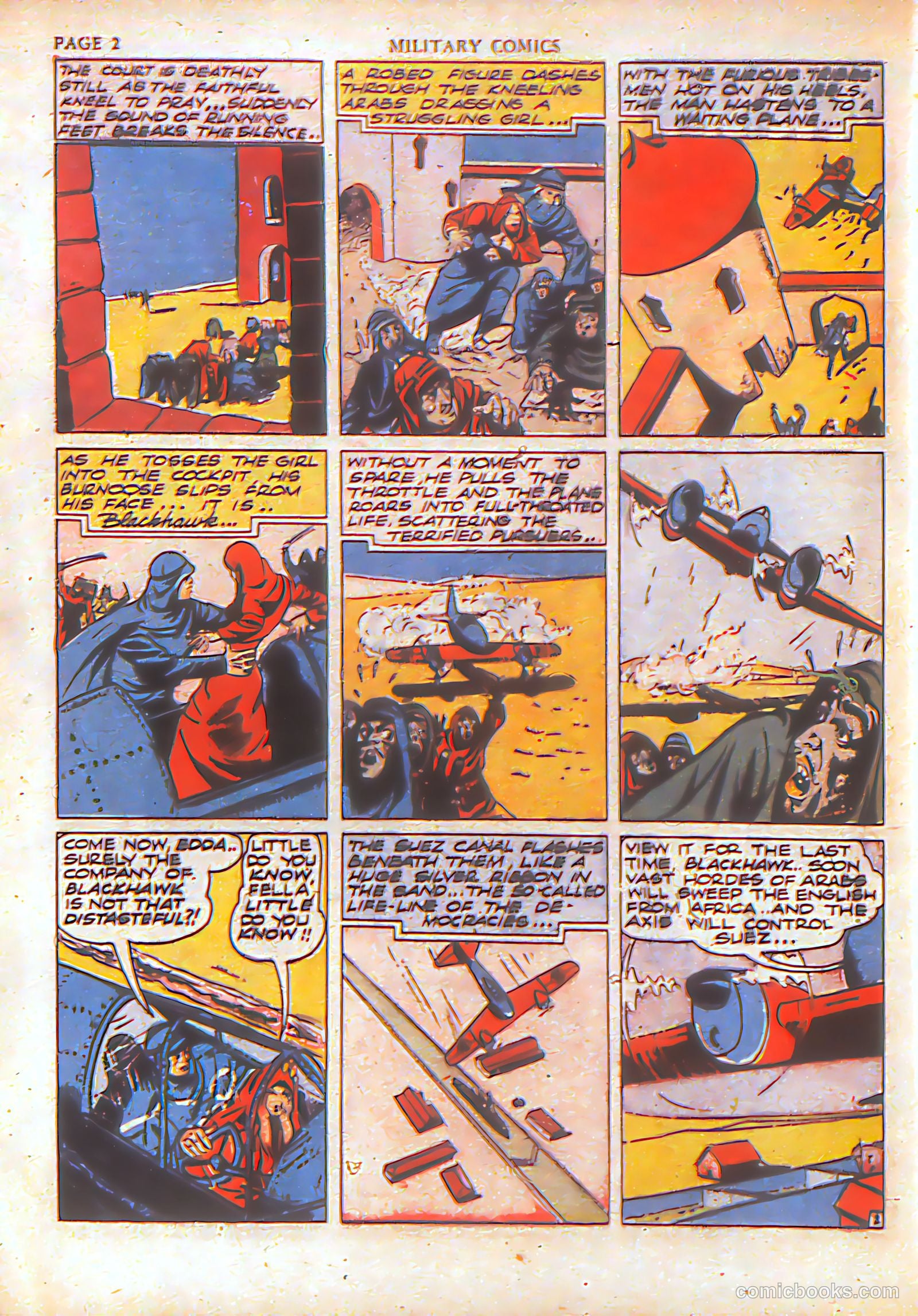 Military Comics #4 (1941) — page 4 of 68