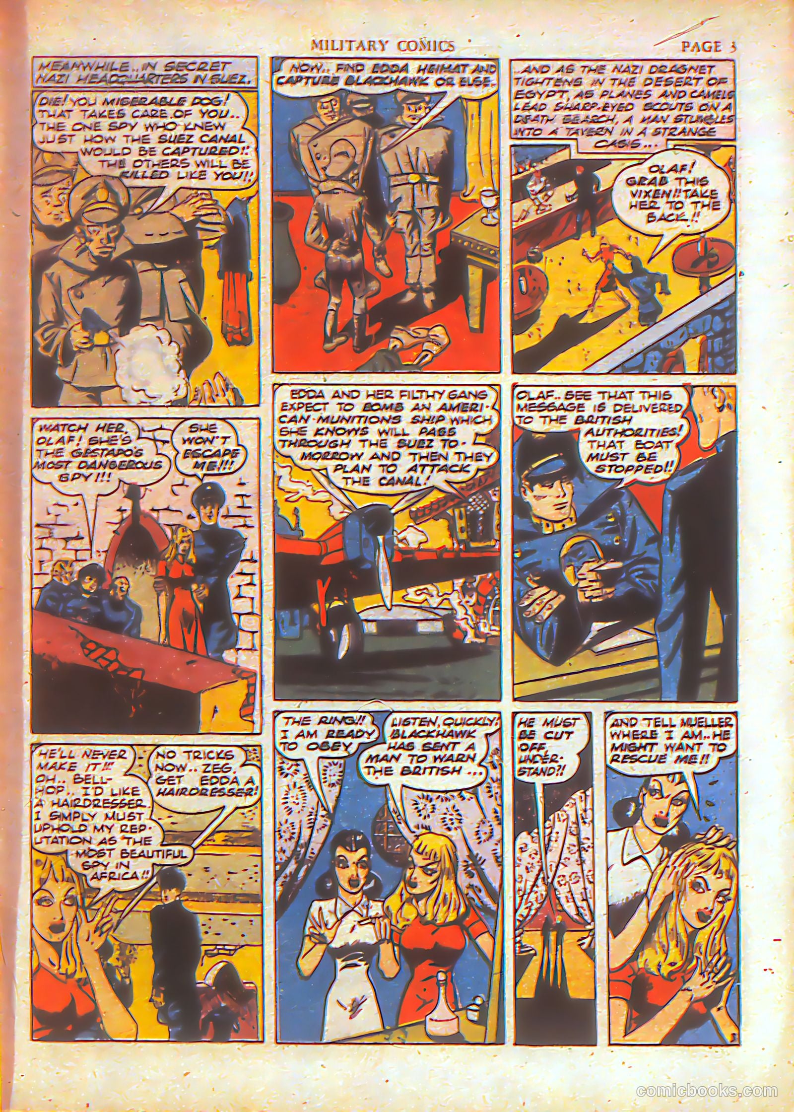 Military Comics #4 (1941) — page 5 of 68