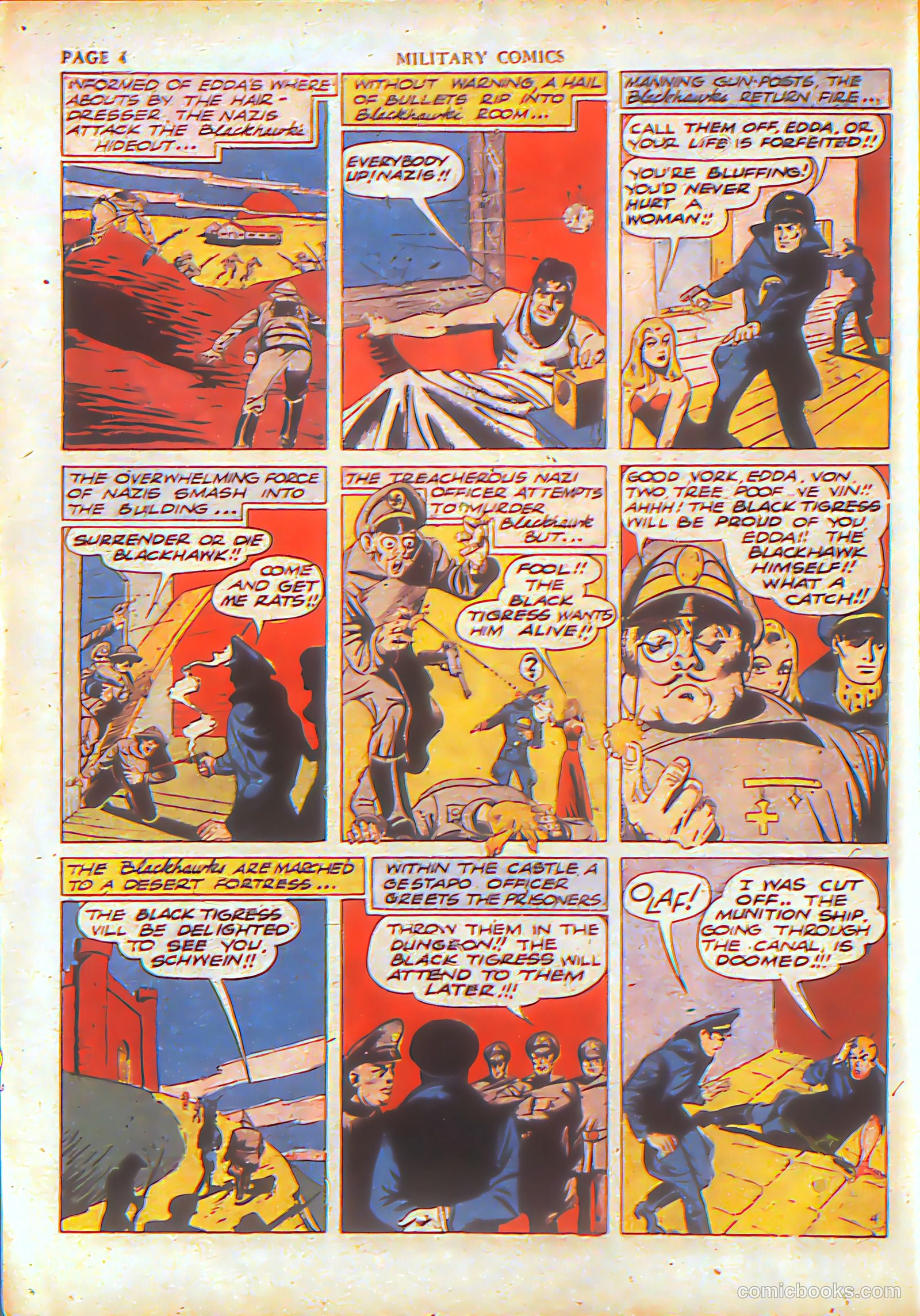 Military Comics #4 (1941) — page 6 of 68