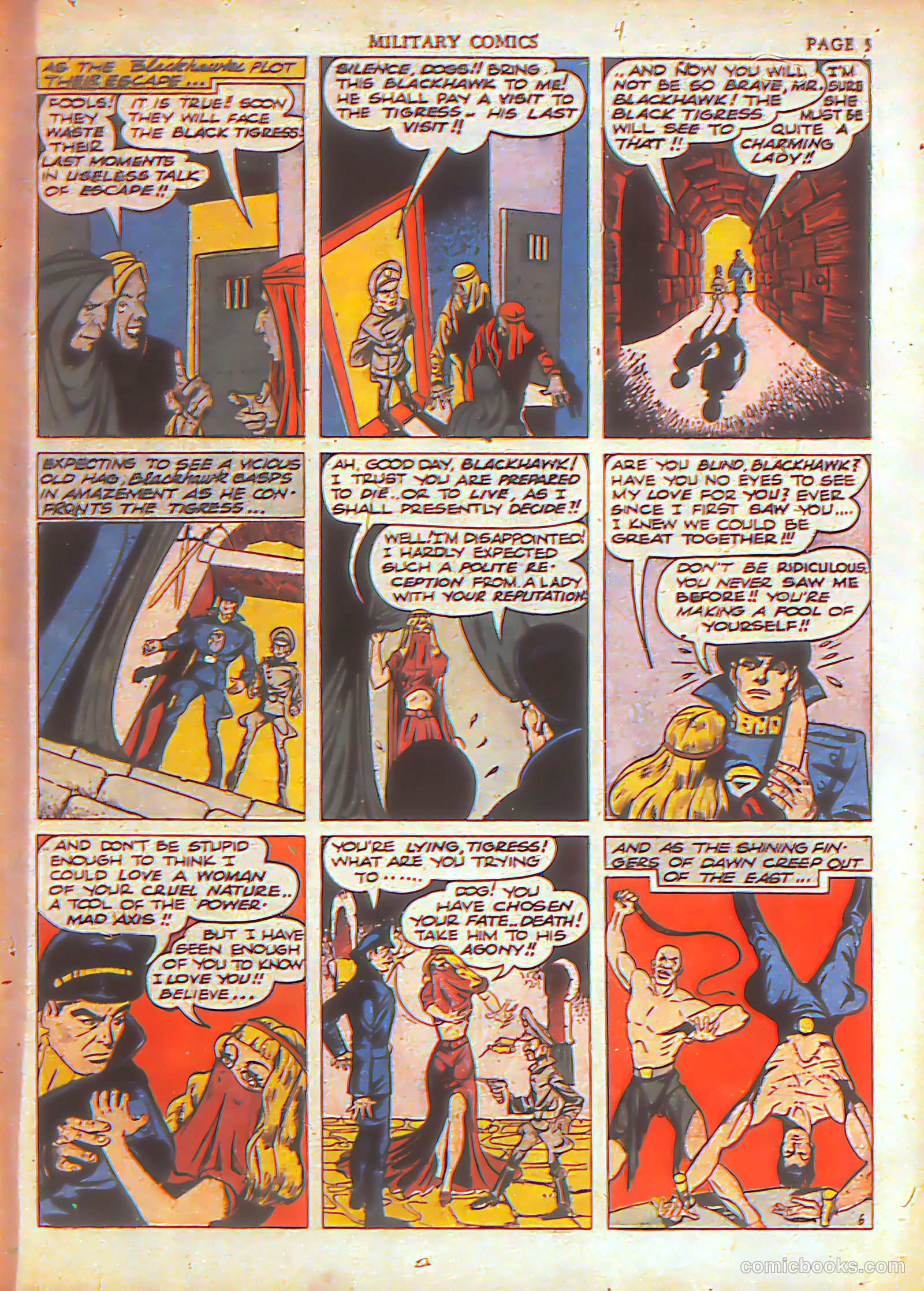 Military Comics #4 (1941) — page 7 of 68