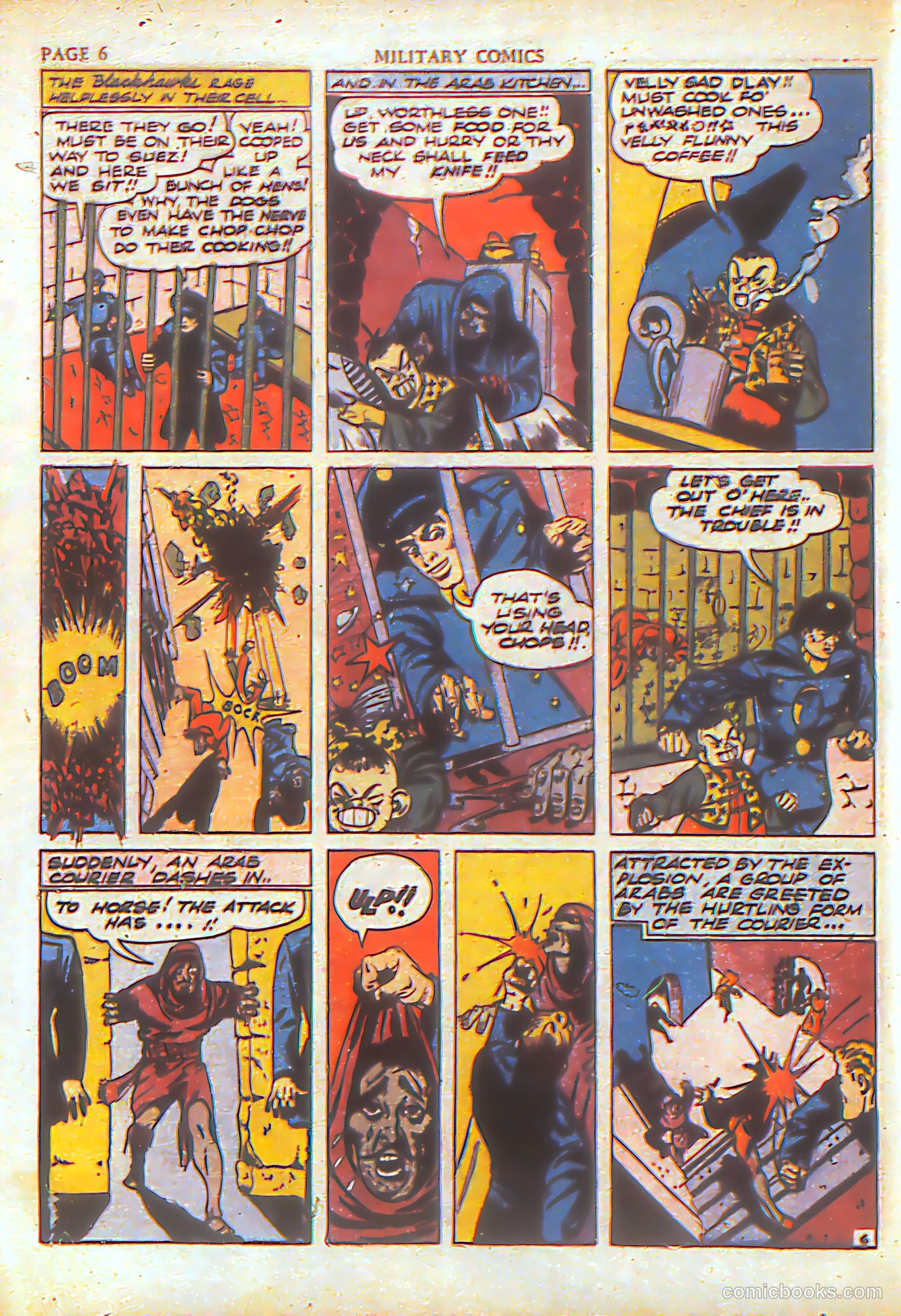 Military Comics #4 (1941) — page 8 of 68