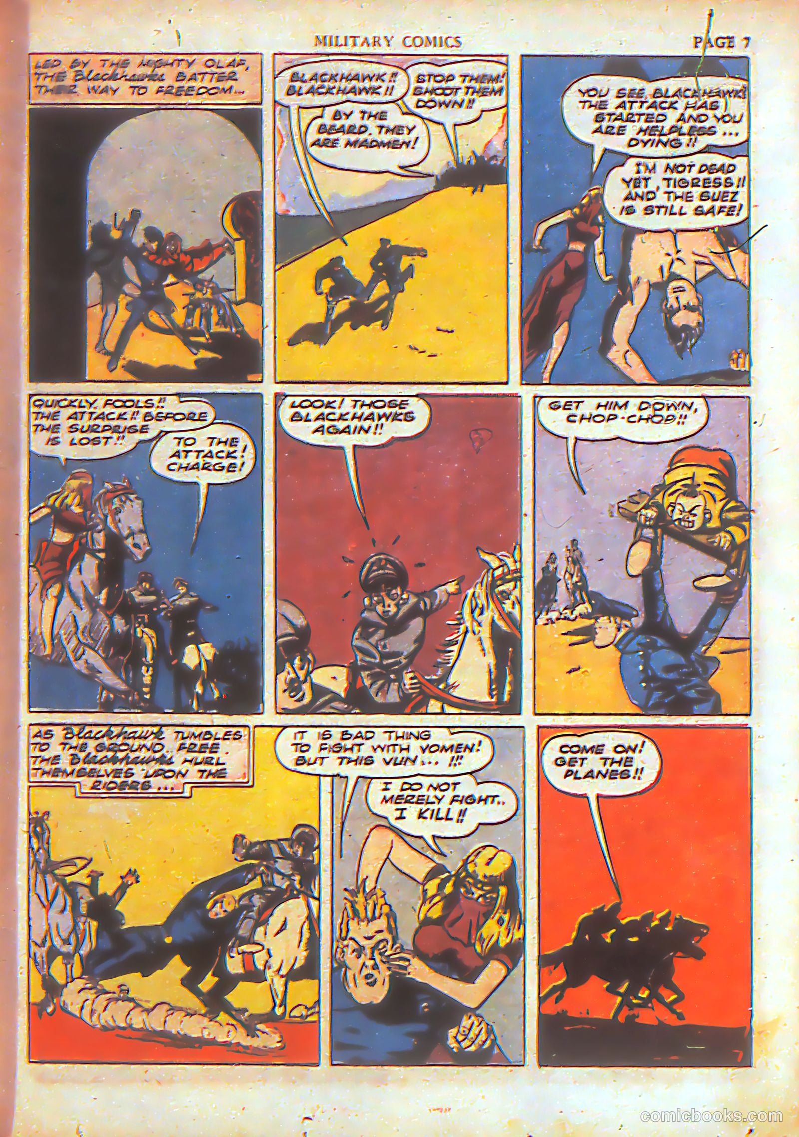 Military Comics #4 (1941) — page 9 of 68